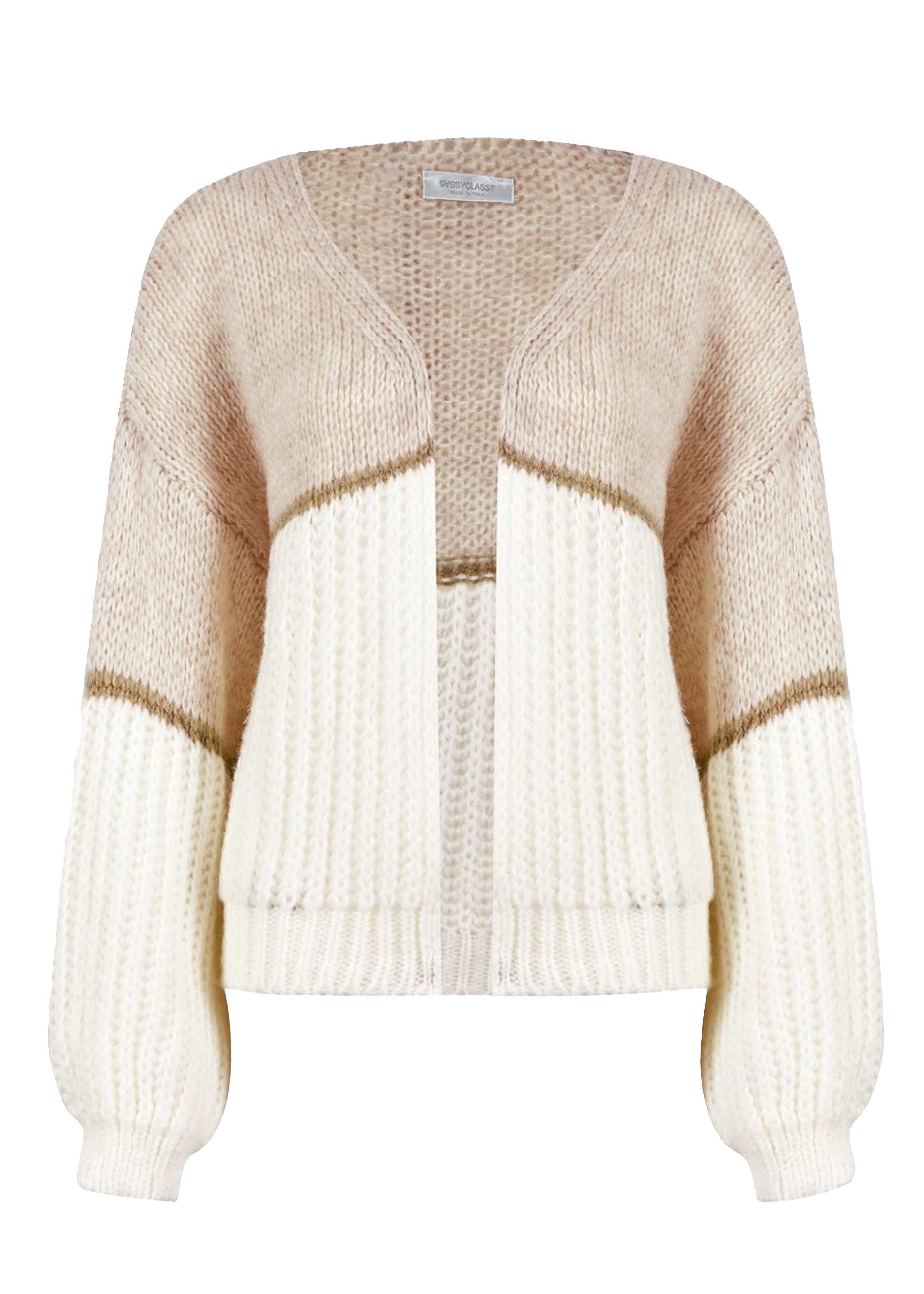 SASSYCLASSY Cardigan Oversize Strickjacke Damen aus günstig online kaufen