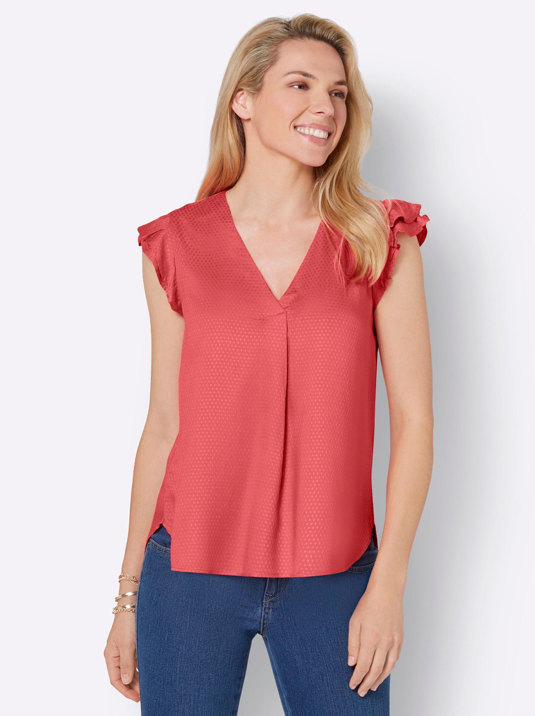 Klassische Bluse Bluse