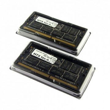 MTXtec 32GB Kit 2x16GB SODIMM DDR4 PC4-21300 2666MHz 260pin Laptop-Arbeitsspeicher