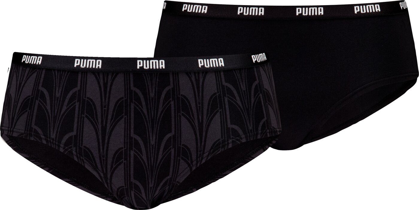 PUMA Hipster PUMA WOMEN PRINTED HIPSTER 2P PACK, White