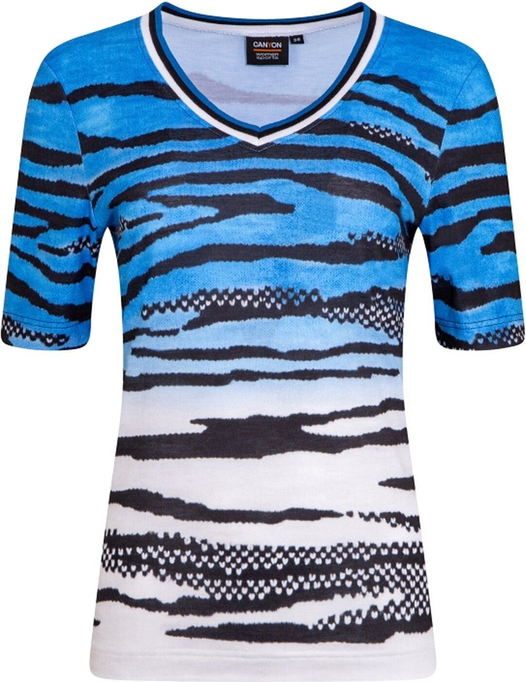Canyon T-Shirt T-Shirt 1/2 Arm ZEBRA OCEAN-SAND-BLACK