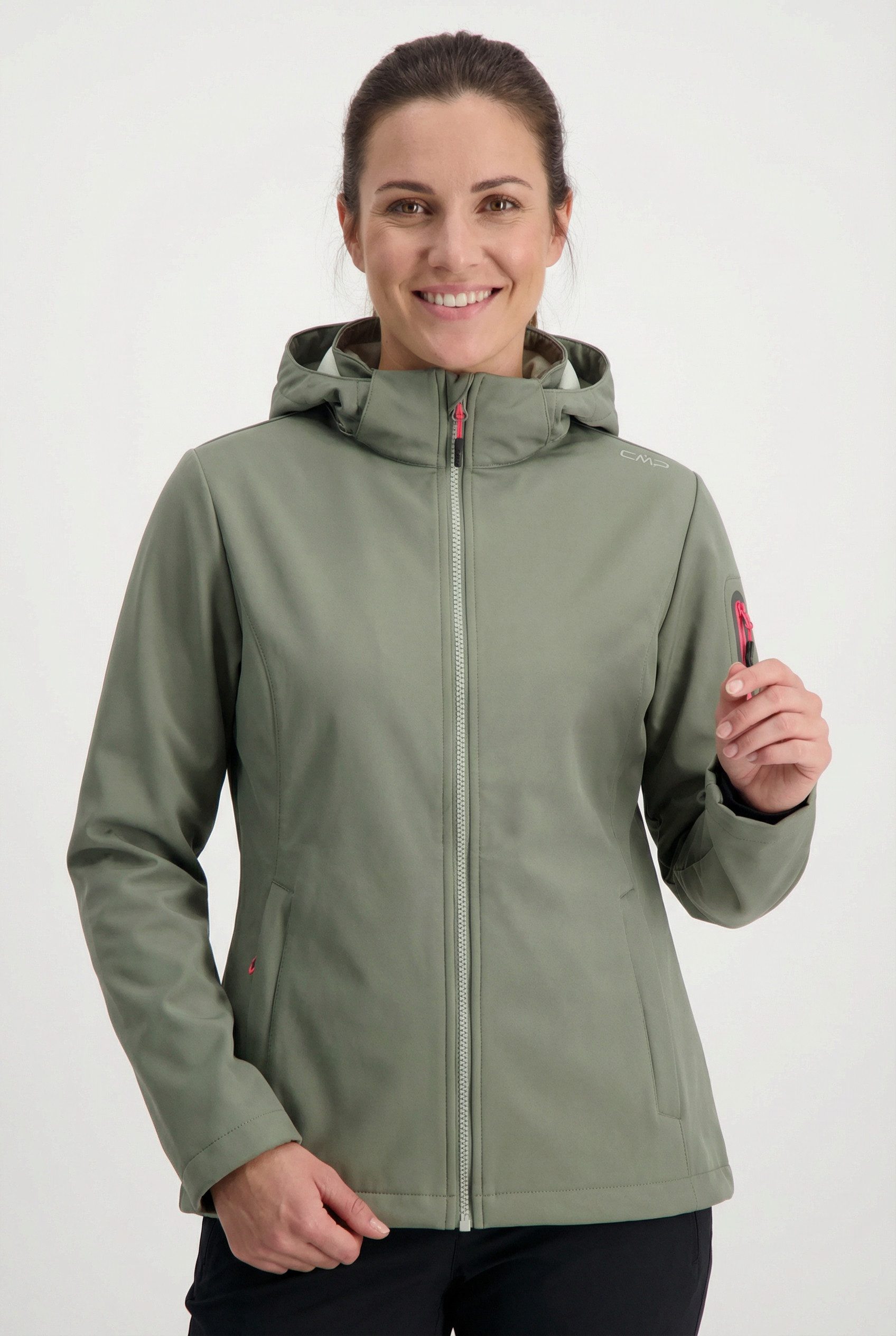 CMP Softshelljacke Atmungsaktiv & Windabweisend & Wasserabweisend & Leichtes Material