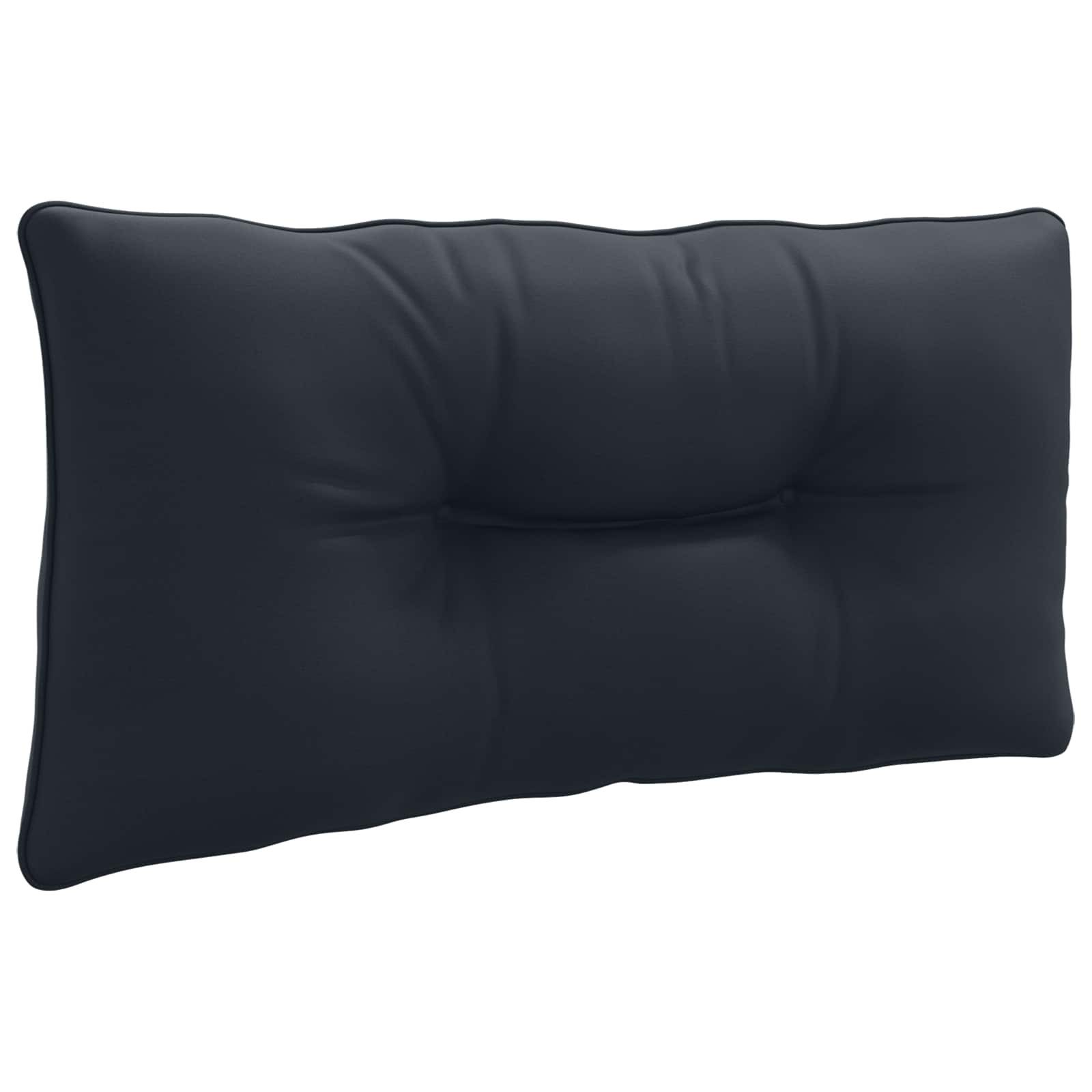 vidaXL Sitzauflage R Rückenkissen PUTTEN 100 % Polyester Dunkelblau, (1 St)
