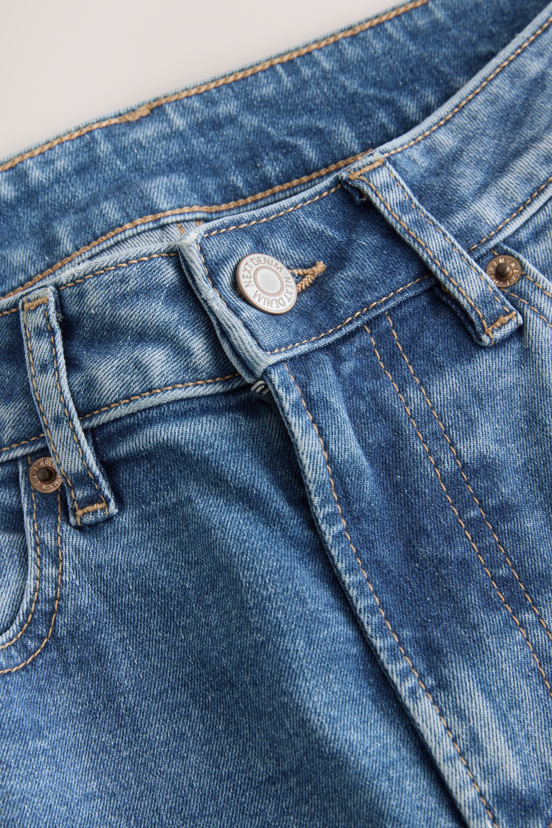 Next Slim-fit-Jeans Slim Fit Sanduhr Stretch-Jeans, Kurzgröße (1-tlg)