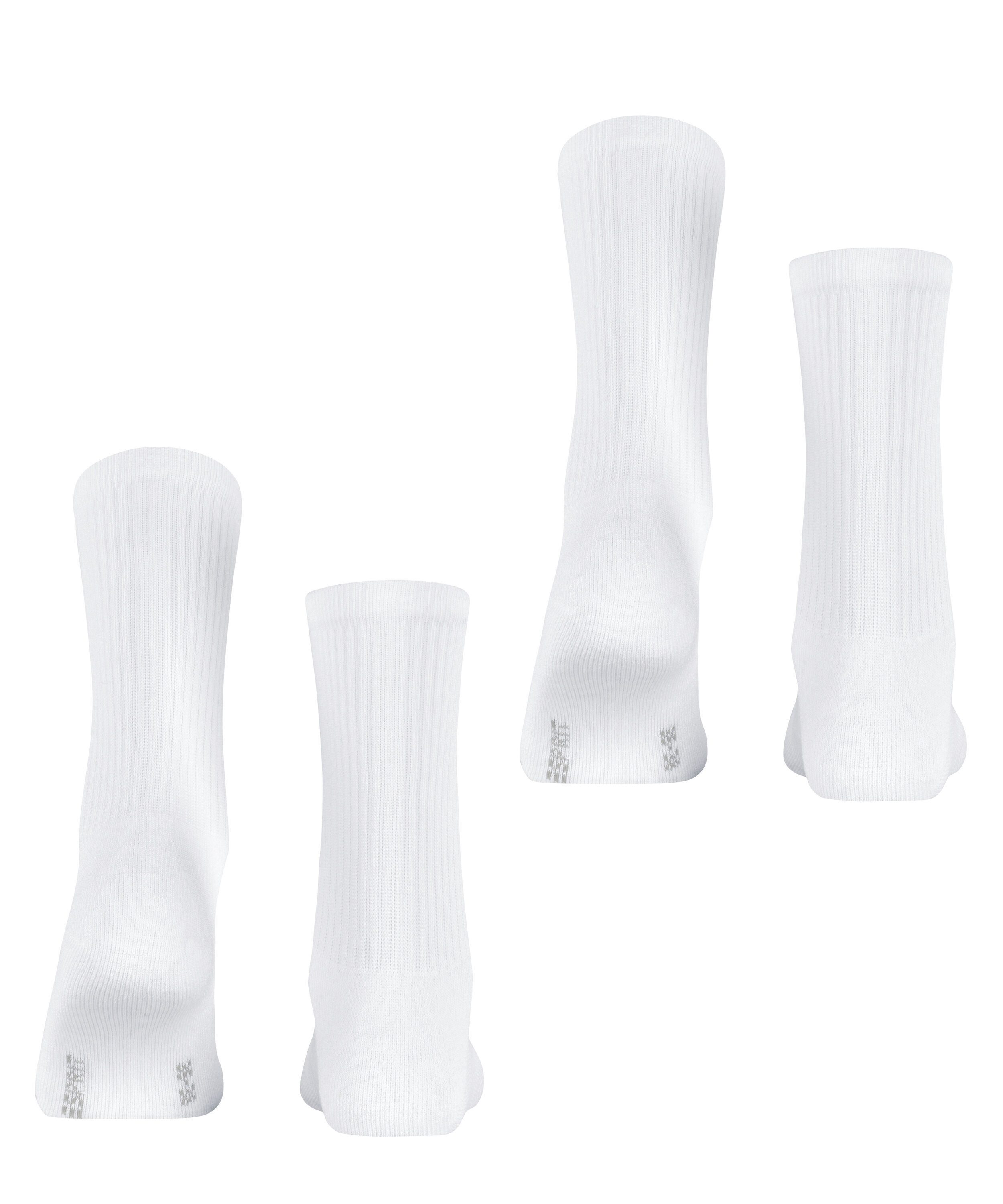 Esprit Socken Basic Tennis (2 Paar) Rippenstruktur, schmales Bündchen, weiche Sohle