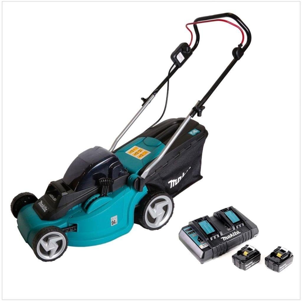 Makita Akkurasenmäher »Makita DLM380CM2 AkkuRasenmäher 2x18V (2 x 4Ah