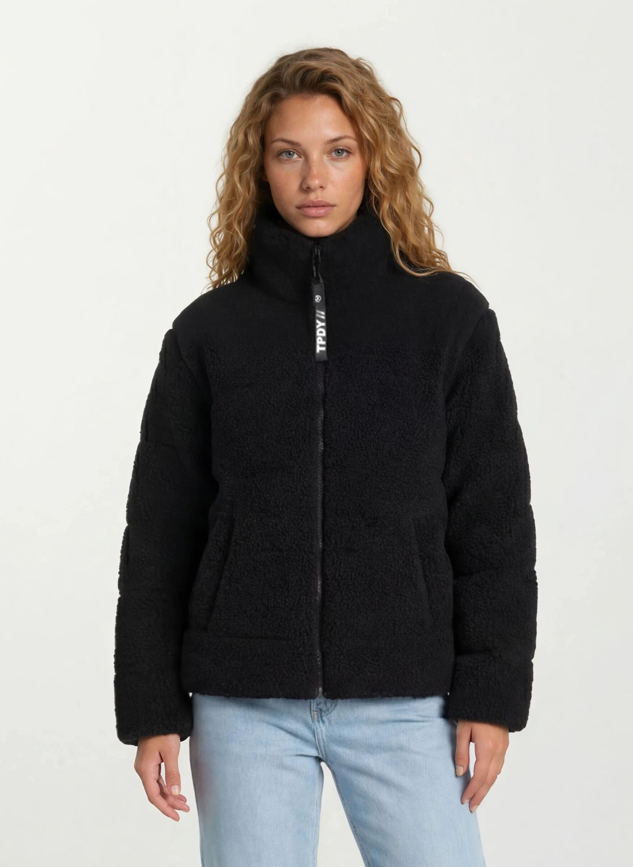 trueprodigy Winterjacke Lean F Teddy-Jacke in Steppoptik mit Stehkragen günstig online kaufen
