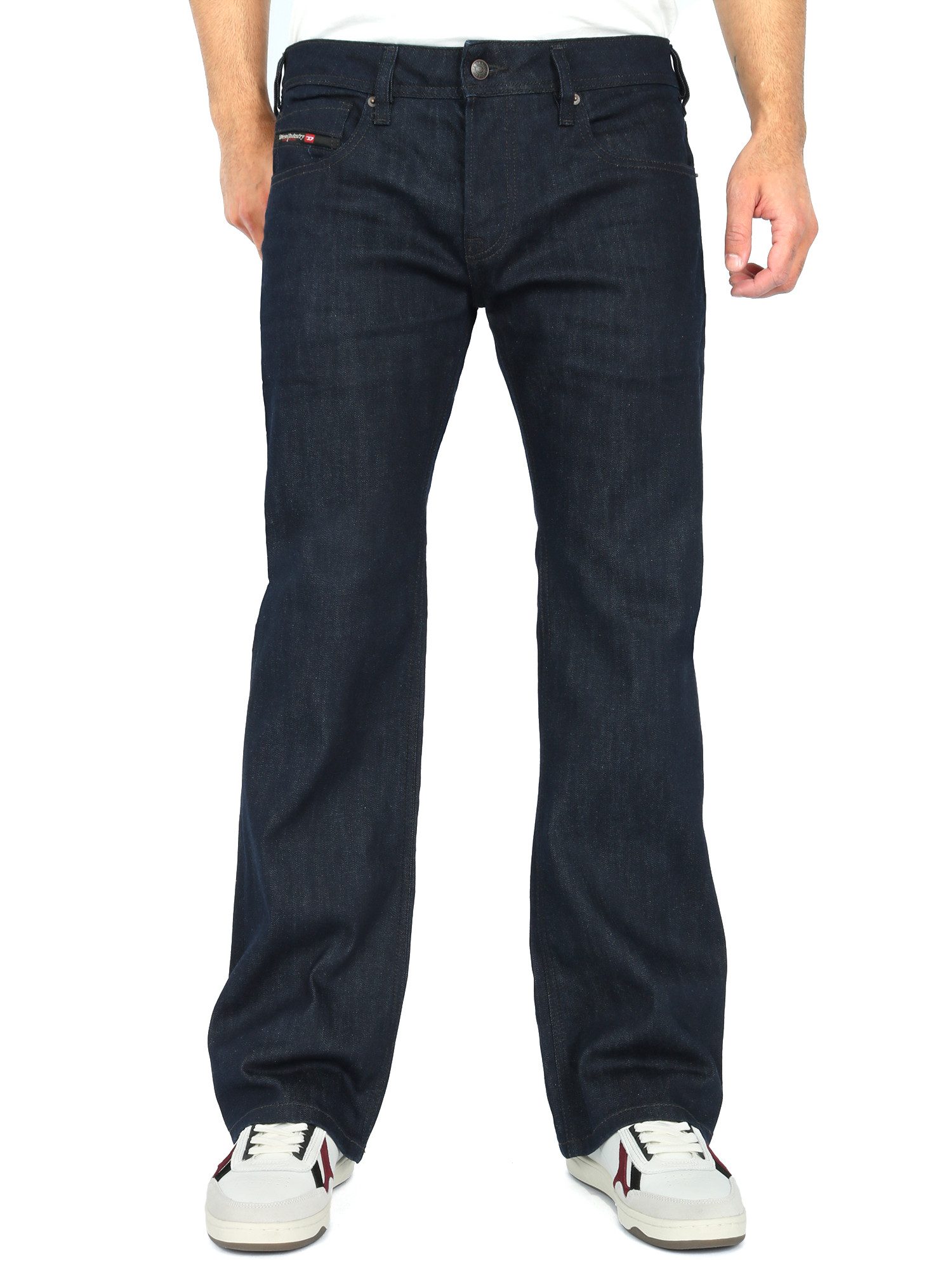 Bootcut-Jeans Regular Fit, ausgestellte Beinform - Zatiny-X RB060 - Длина:32