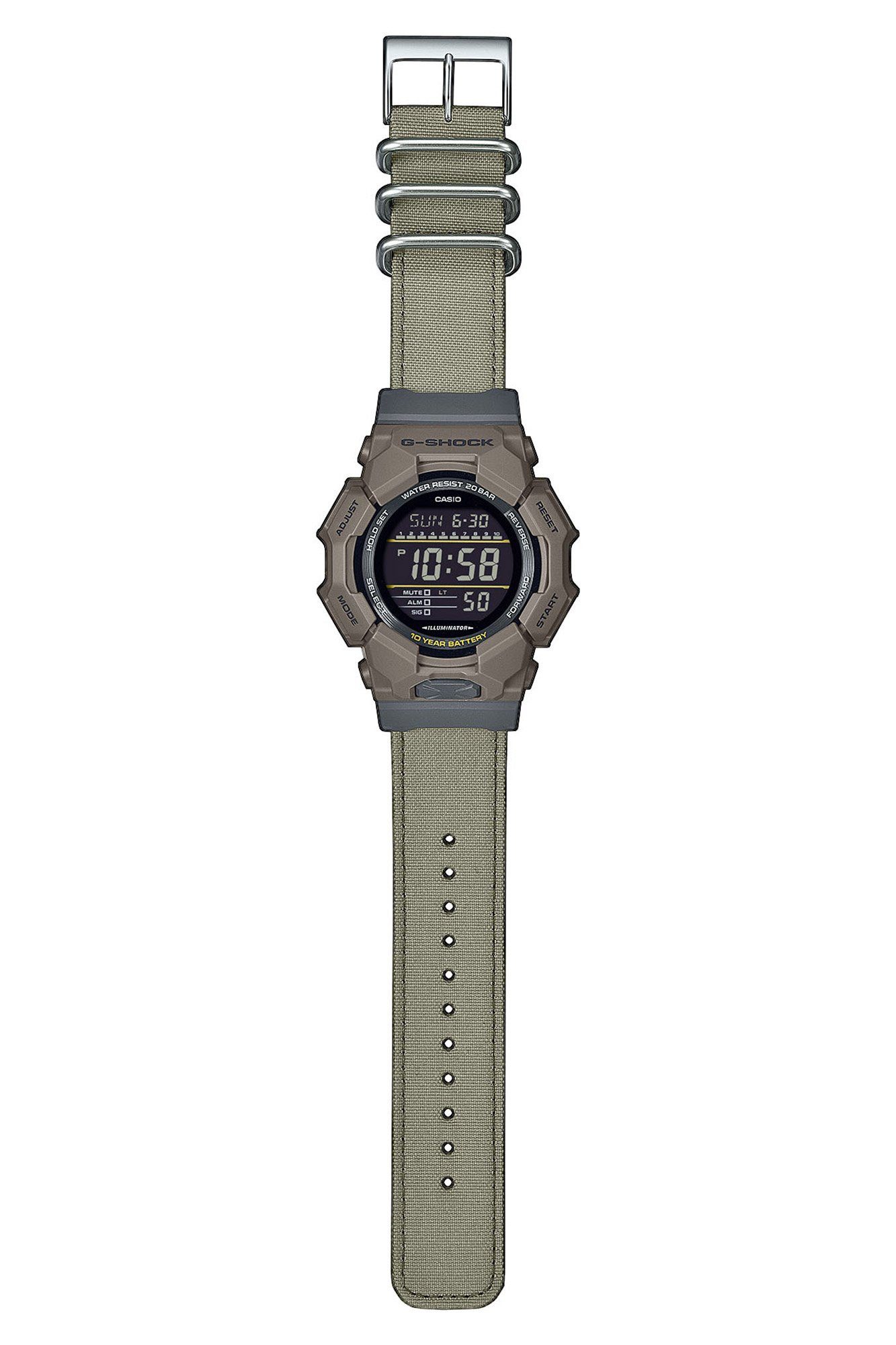 CASIO G-SHOCK Quarzuhr G-Shock Classic Digital-Braun günstig online kaufen