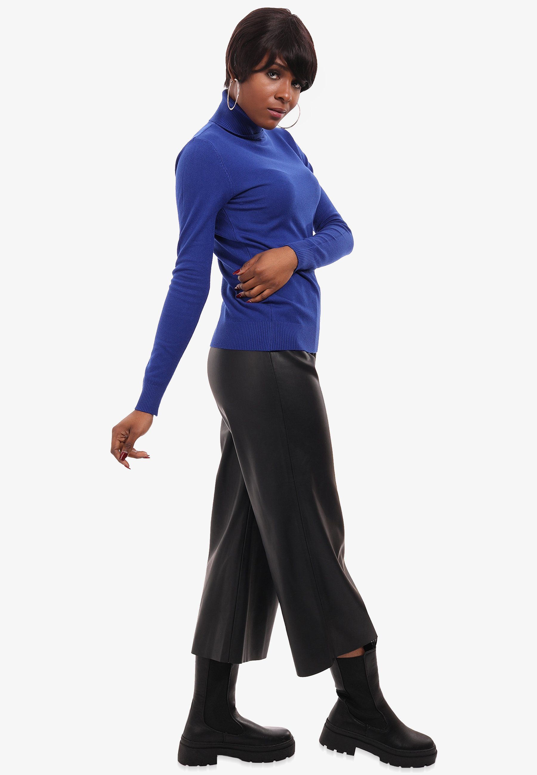 YC Fashion & Style Rollkragenpullover Basic günstig online kaufen