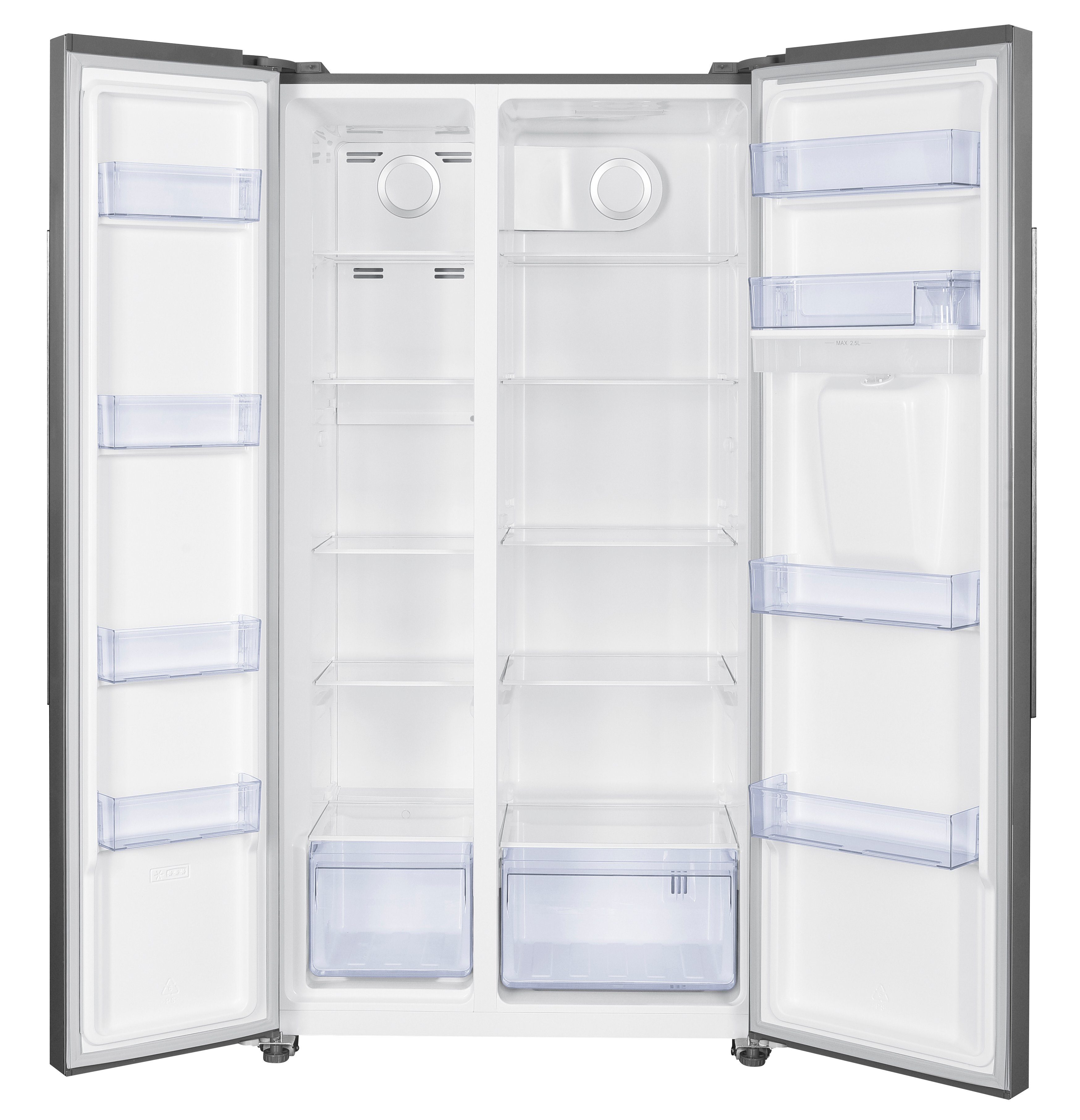 Wolkenstein Side-by-Side WSBS518NFWDEIX, 177 cm hoch, 90 cm breit, Kindersicherung