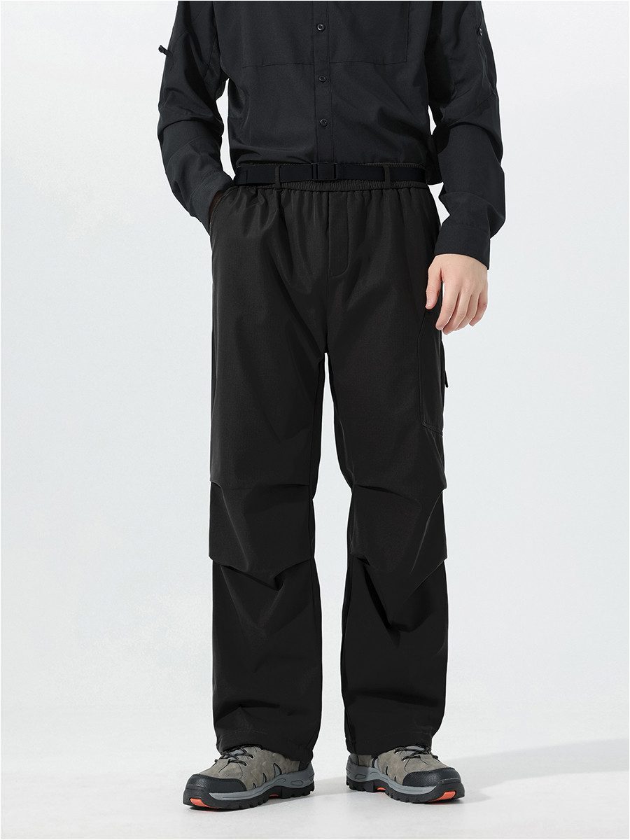 YOUTHUP Cargohose Herren Freizeithose mit Wärmefutter