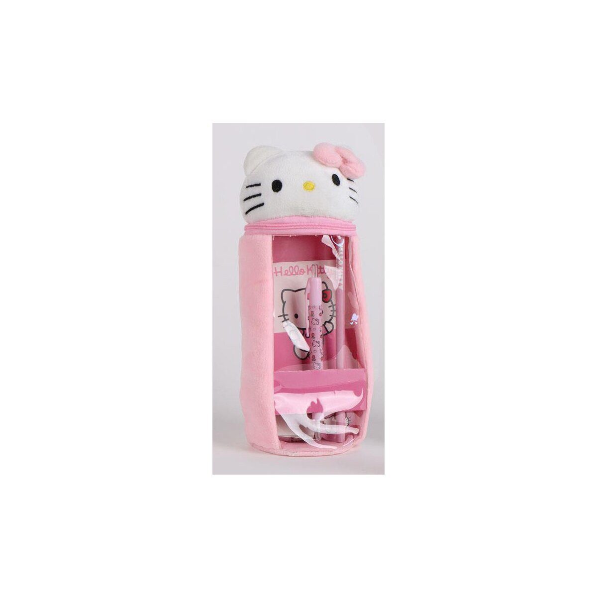 Hello Kitty Federmäppchen Hello Kitty White Plüsch Federmäppchen gefüllt