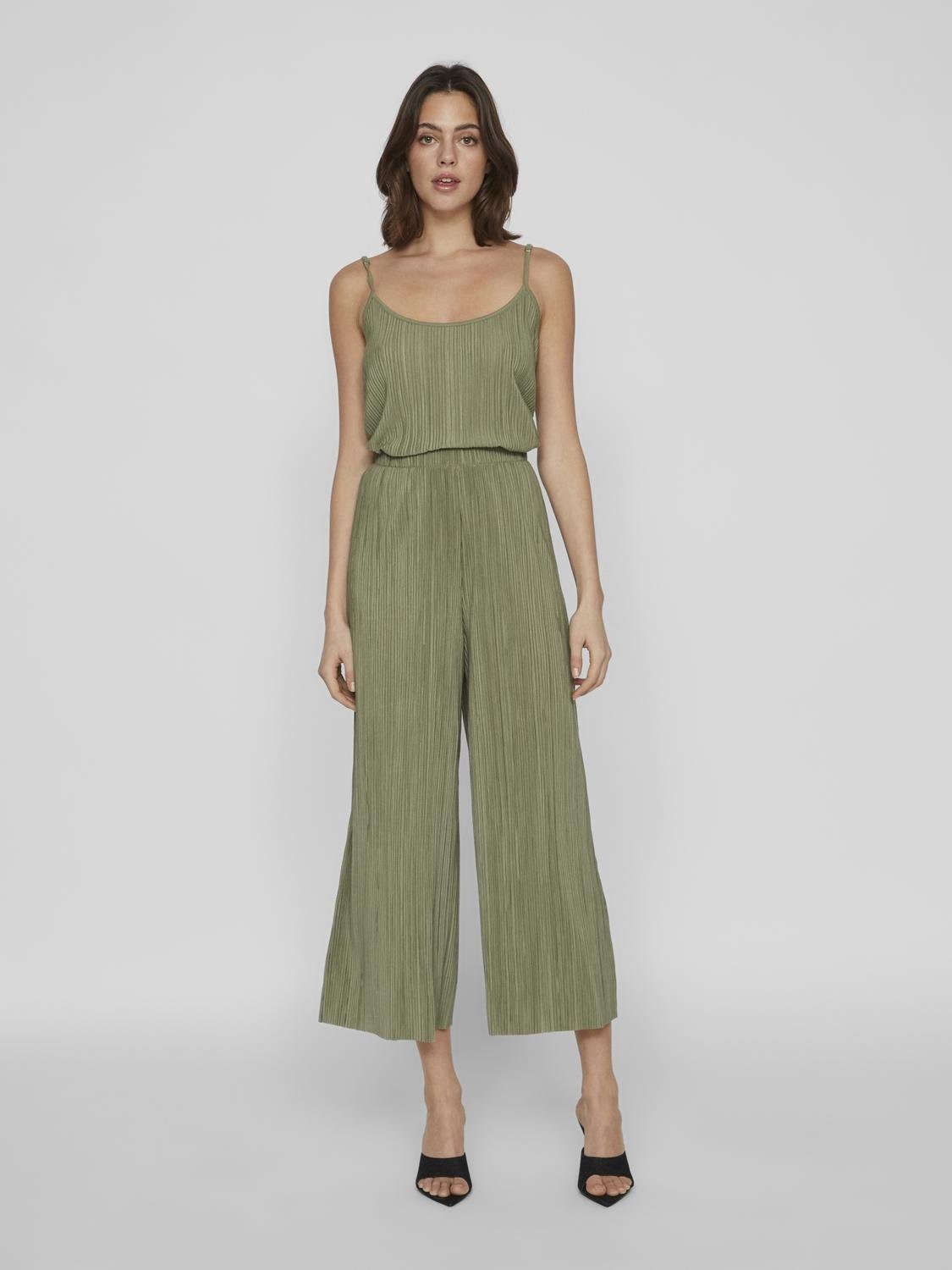 Vila Stoffhose Plissierte Culotte Stoffhose mit günstig online kaufen