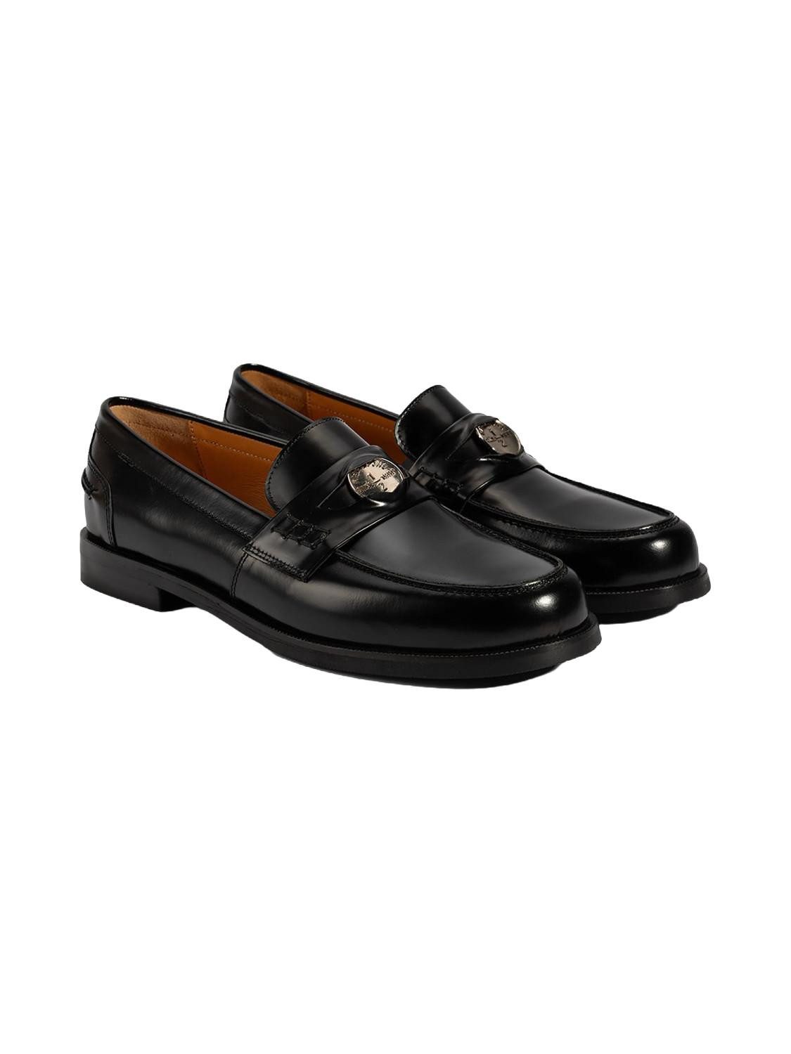 Desa Damen-Lederslipper – Obermaterial aus Veloursleder, abriebfeste Sohle Loafer
