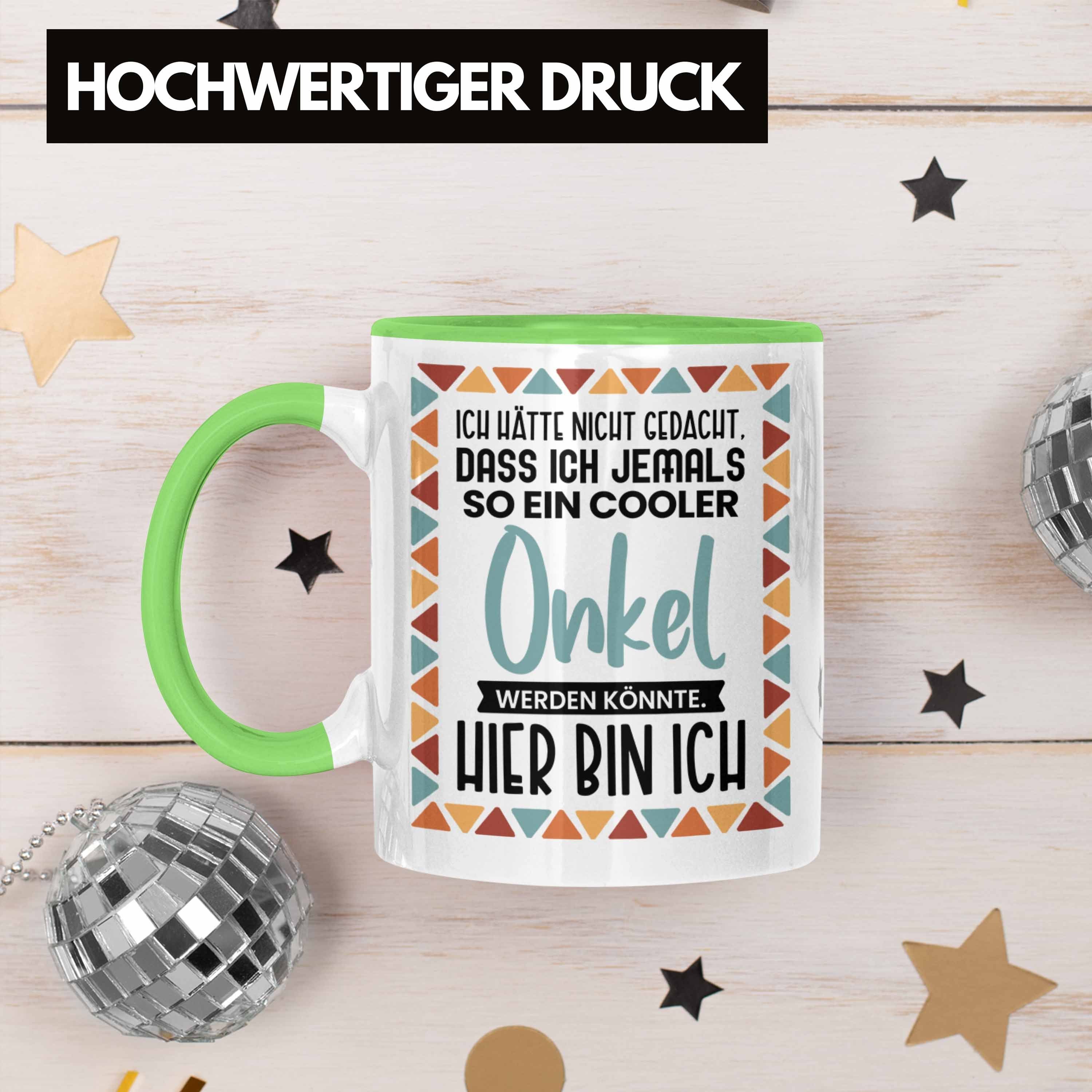 Trendation Tasse Trendation Ever Lustig Weihnachten Hier Grün - Ich Tasse Geschenk Nichte Lieblingsonkel Bin Onkel Geburtstag Bester Geschenkideen von