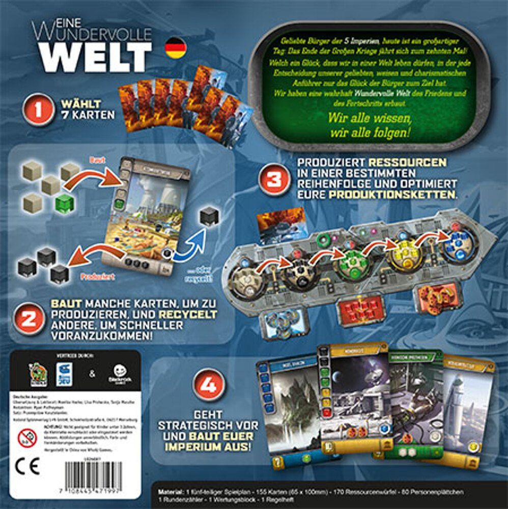 Kobold Spieleverlag Spiel Eine wundervolle Welt
