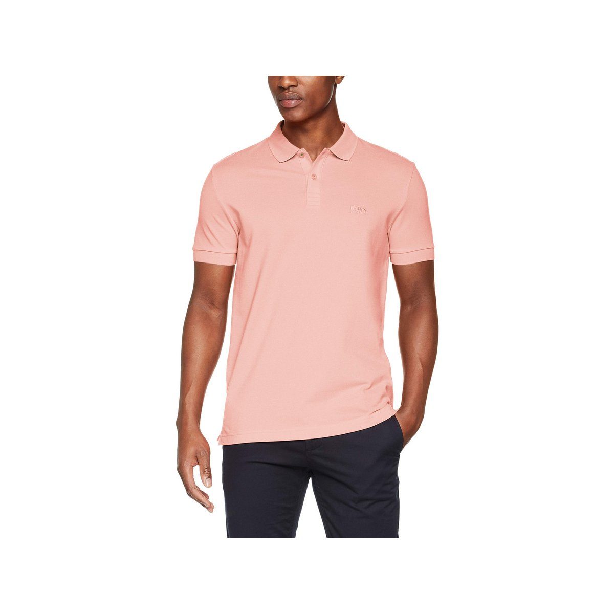 HUGO Poloshirt pink (1-tlg)