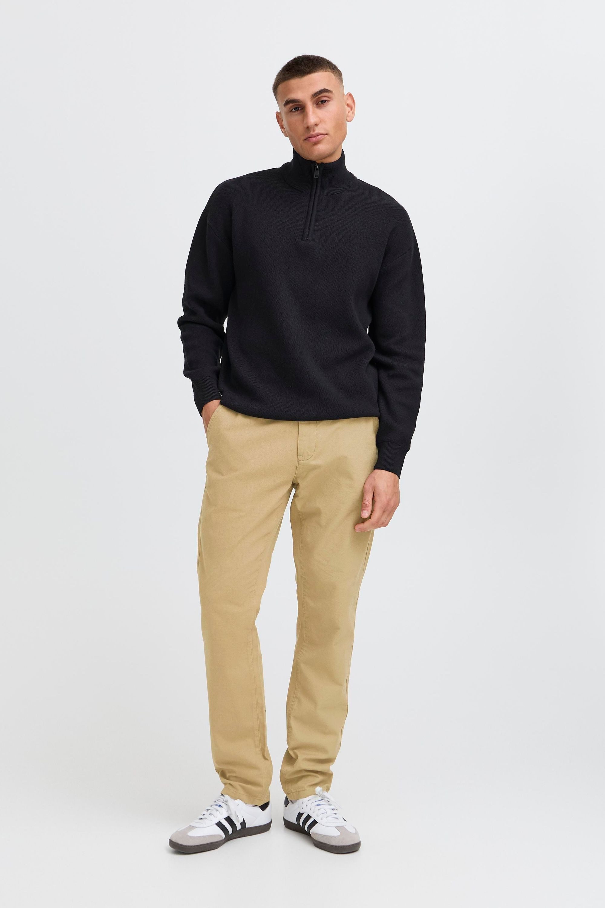 !Solid Chinohose SDCaden Stoffhose mit Gürtelschlaufen - Regular Fit