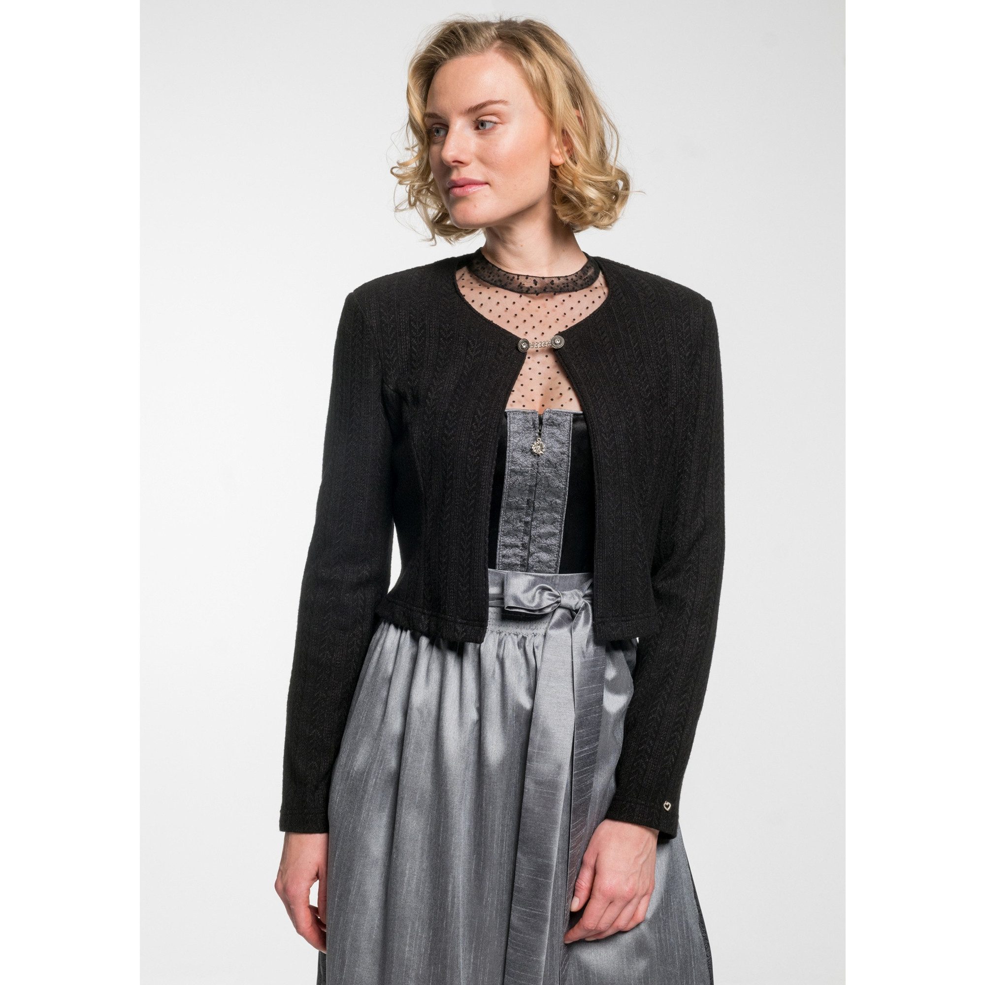 Spieth & Wensky Trachtenstrickjacke Emana-Strickjacke Emana Damen Strickjacke Janker Trachten jacke – Bild 3 von 5