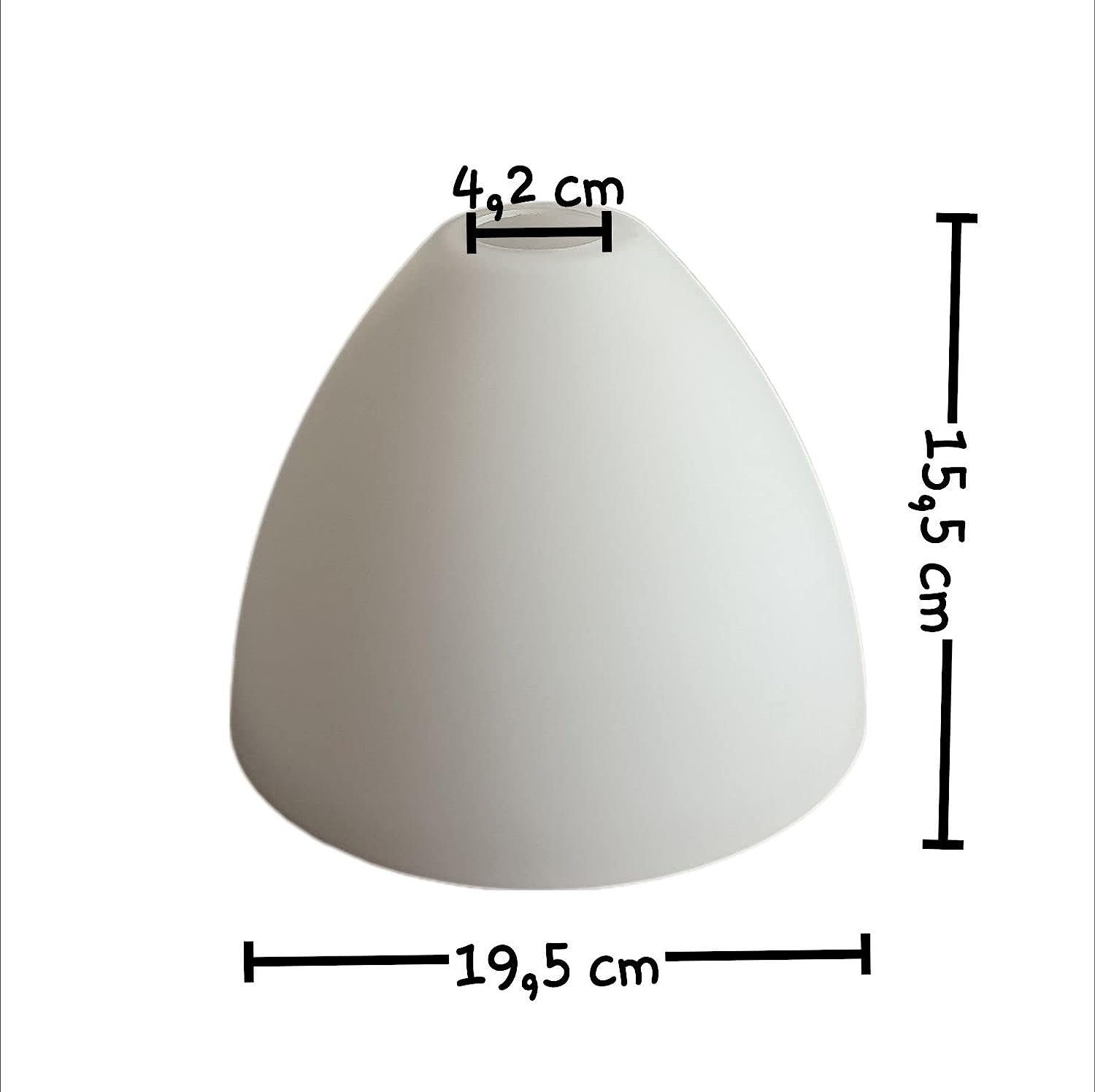 Lichthandel Hoch Lampenschirm Lampenschirm E27 Lampenglas Ersatzschirm Lamp günstig online kaufen