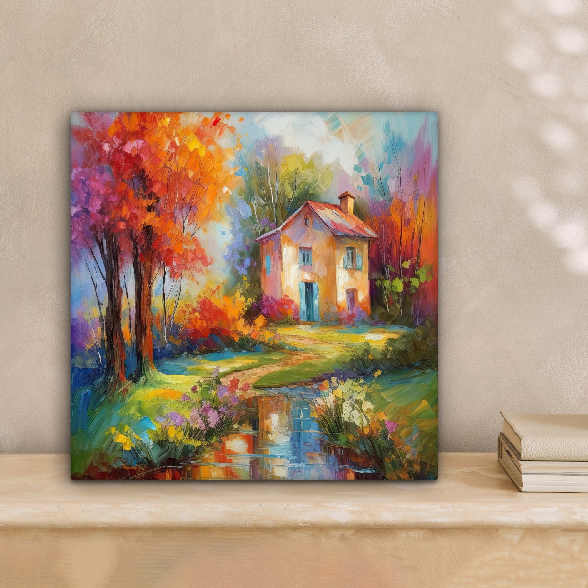 OneMillionCanvasses® Leinwandbild Landschaft - Farbenfroh - günstig online kaufen