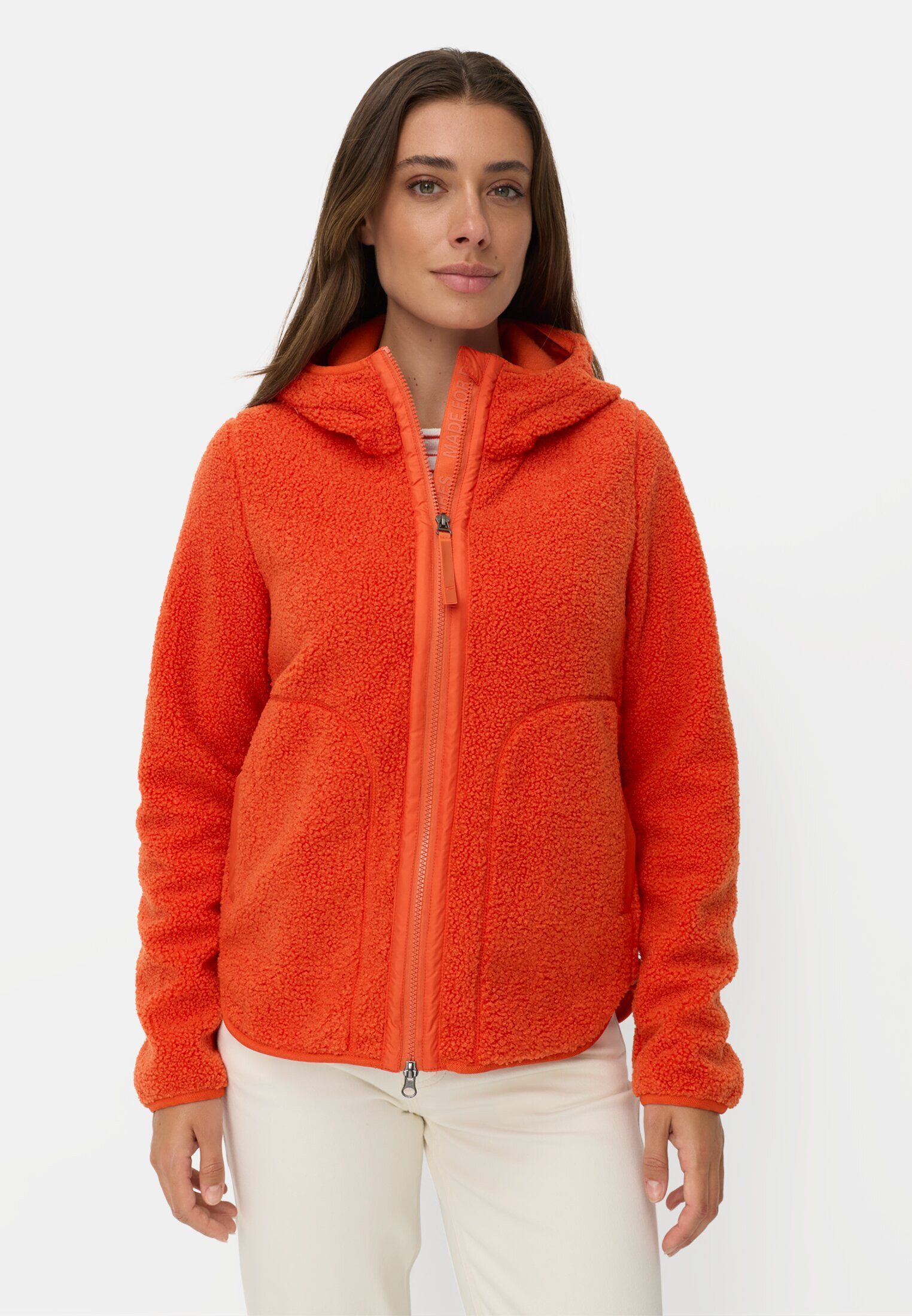 camel active Kurzjacke mit wärmenden Taschenfutter Langarm