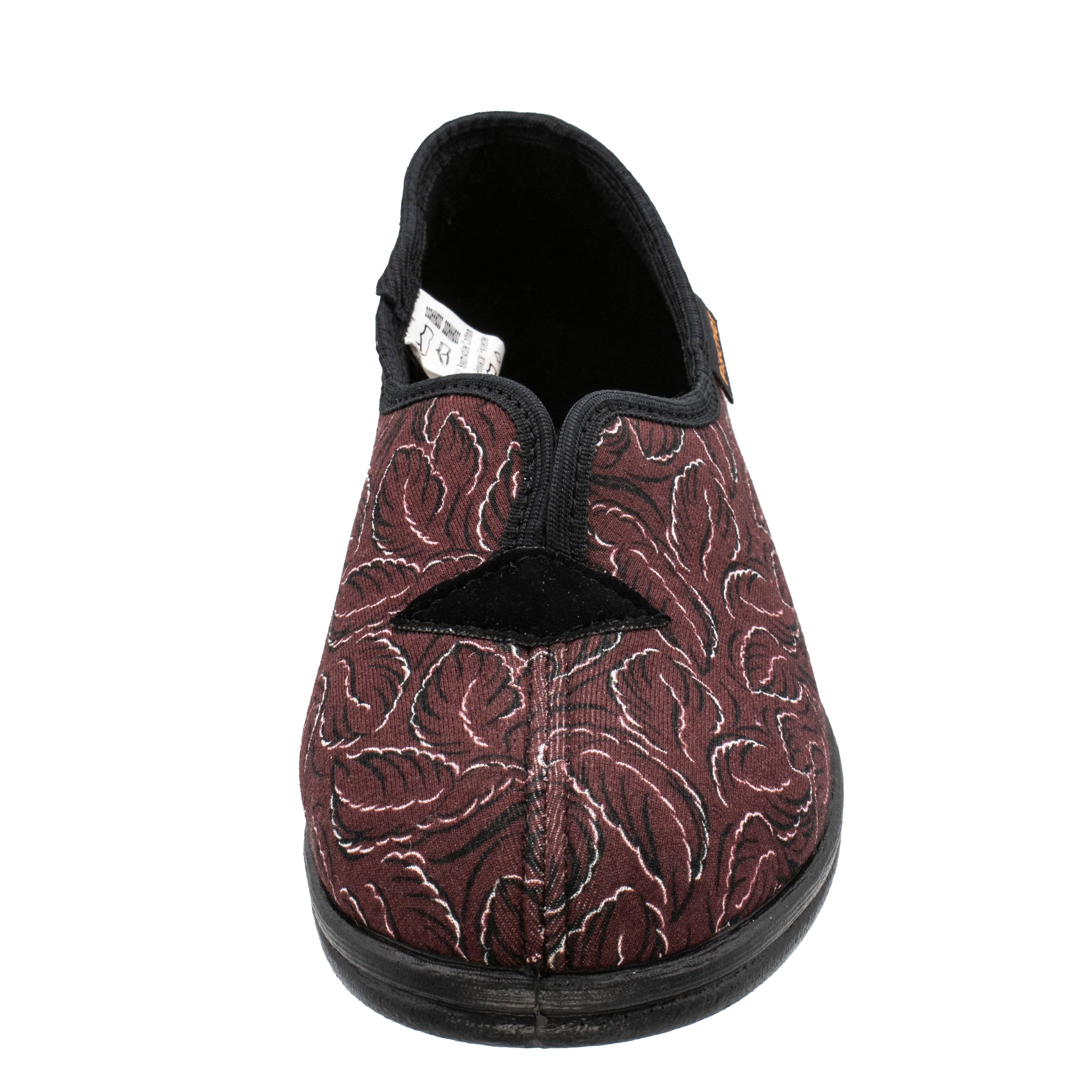 Fischer-Markenschuh Dora Hausschuh Microstretch, Textilfutter, Weite H, zum Schlupfen