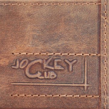 JOCKEY CLUB Geldbörse BIKER, Querformat, Volllederausstattung, Kartenfächer mit RFID Schutz