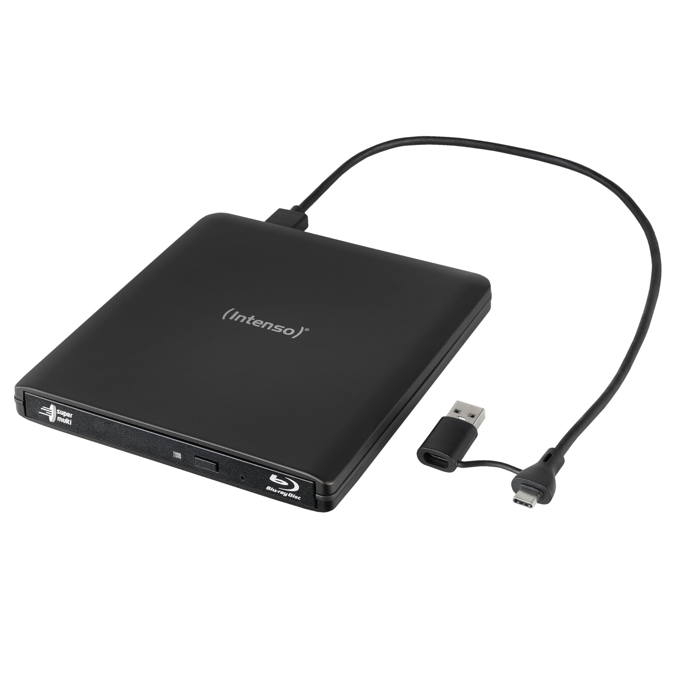 Intenso EOD 500BD Slim Disc-Laufwerk (Schwarz, Blu-Ray ROM, USB 3.2 Gen 1)