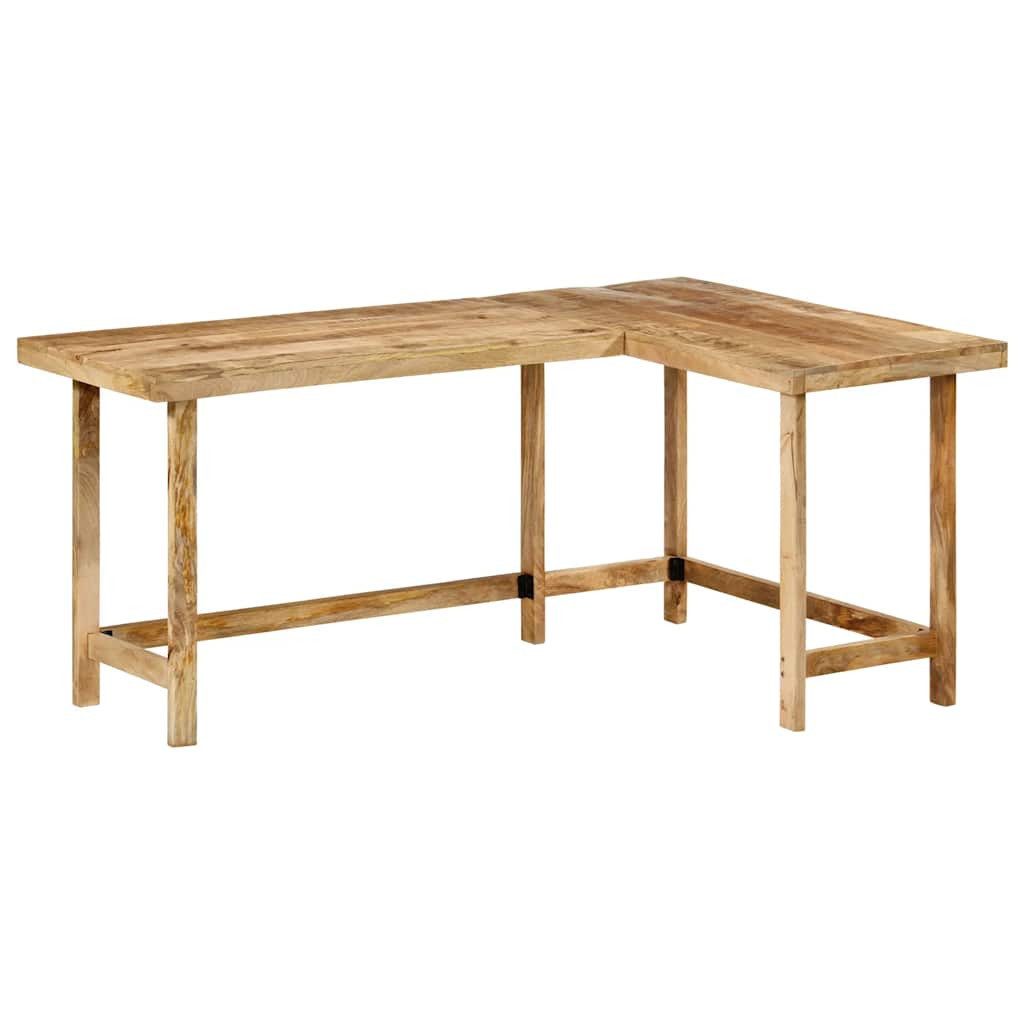 vidaXL Schreibtisch Schreibtisch 165x110x75 cm Massivholz günstig online kaufen