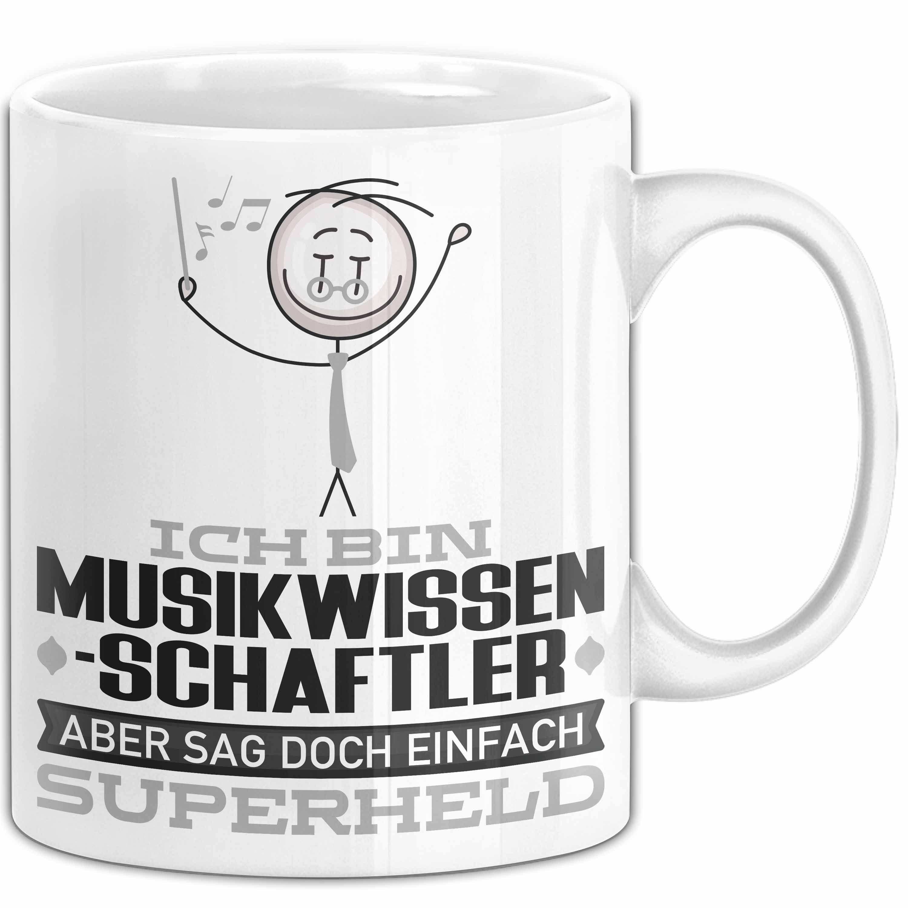 Tasse Musikwissenschaftler Geschenk Tasse Ich Bin Musikwissenschaftler Aber