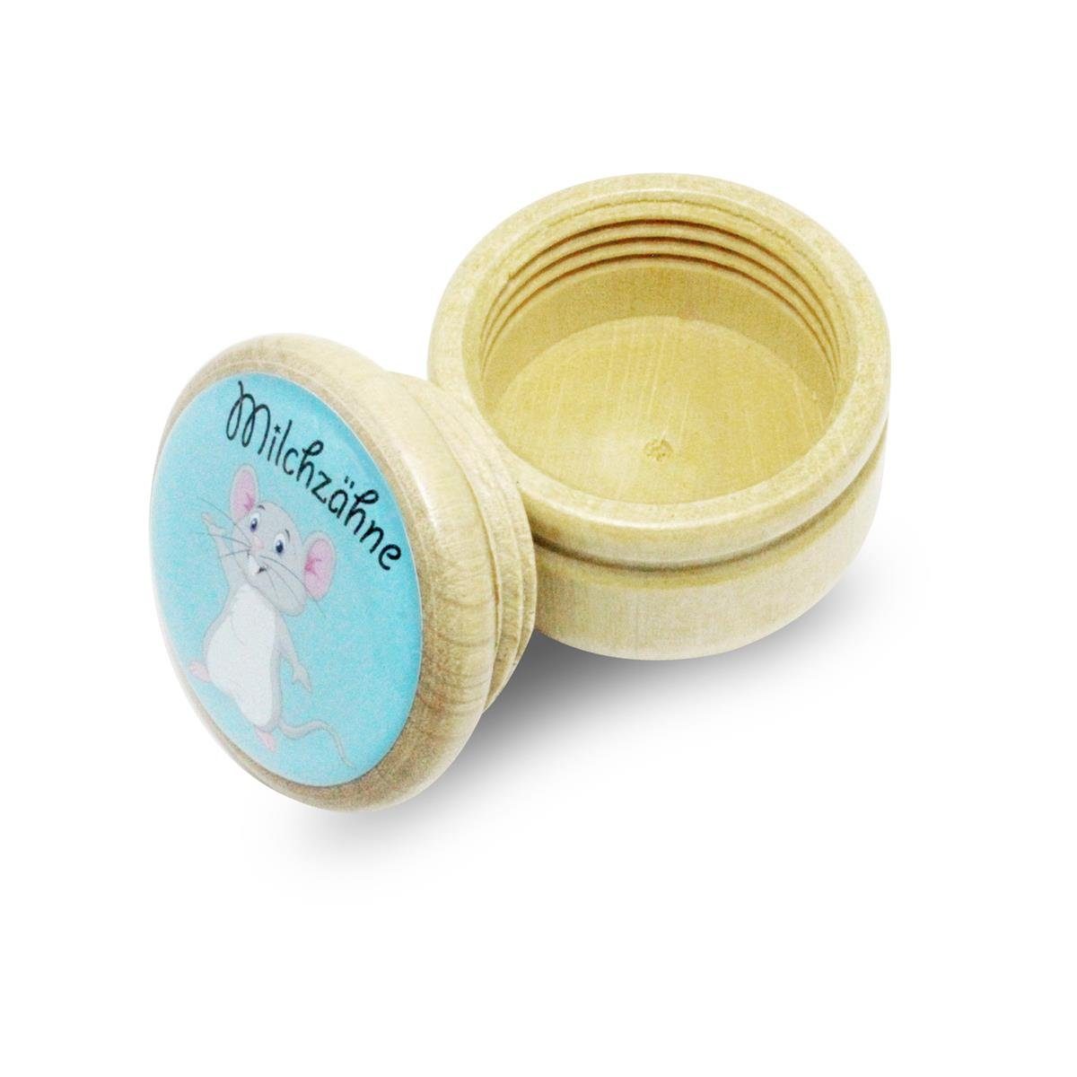 GICO Zahndose Milchzahndose Zahndose Milchzähne Holz 44 mm Maus - 7012, e für Jungen und Mädchen