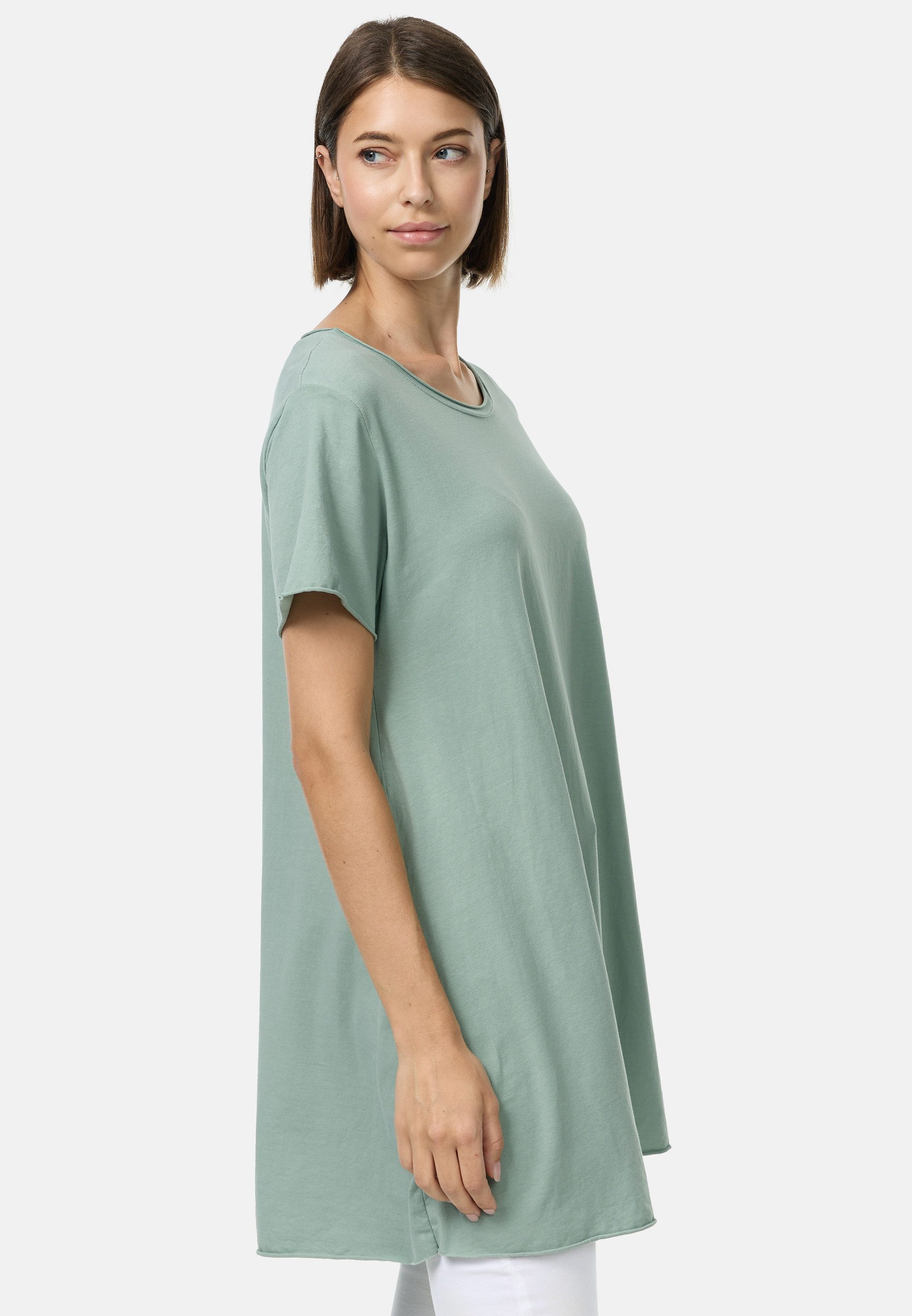 Rayshyne T-Shirt PM59 (Klassisches Basic T-Shirt lang)