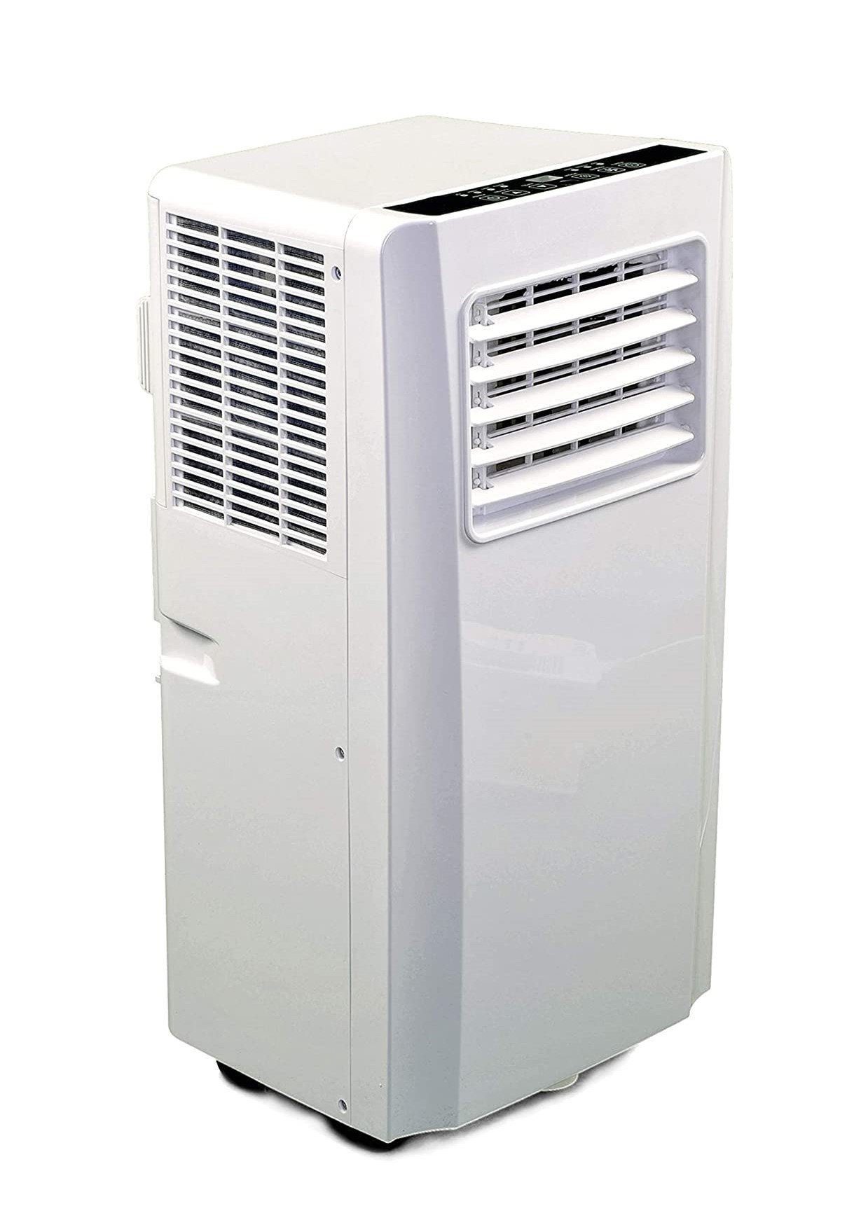 JUNG Klimagerät TV03 mobile Klimaanlage mit Fernbedienung 2.0 KW, mobiles Klimagerät, 7000 BTU leise, Abluftschlauch, Timer Airconditioner Luftkühler Mobil