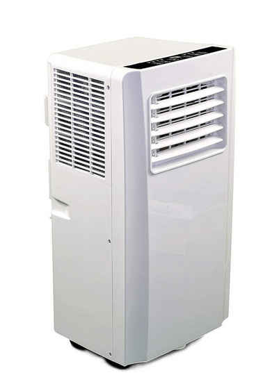 JUNG Klimagerät TV04 mobile Klimaanlage mit Fernbedienung 2.6 KW, mobiles Klimagerät, 9000 BTU leise, Abluftschlauch, Timer Airconditioner Luftkühler Mobil