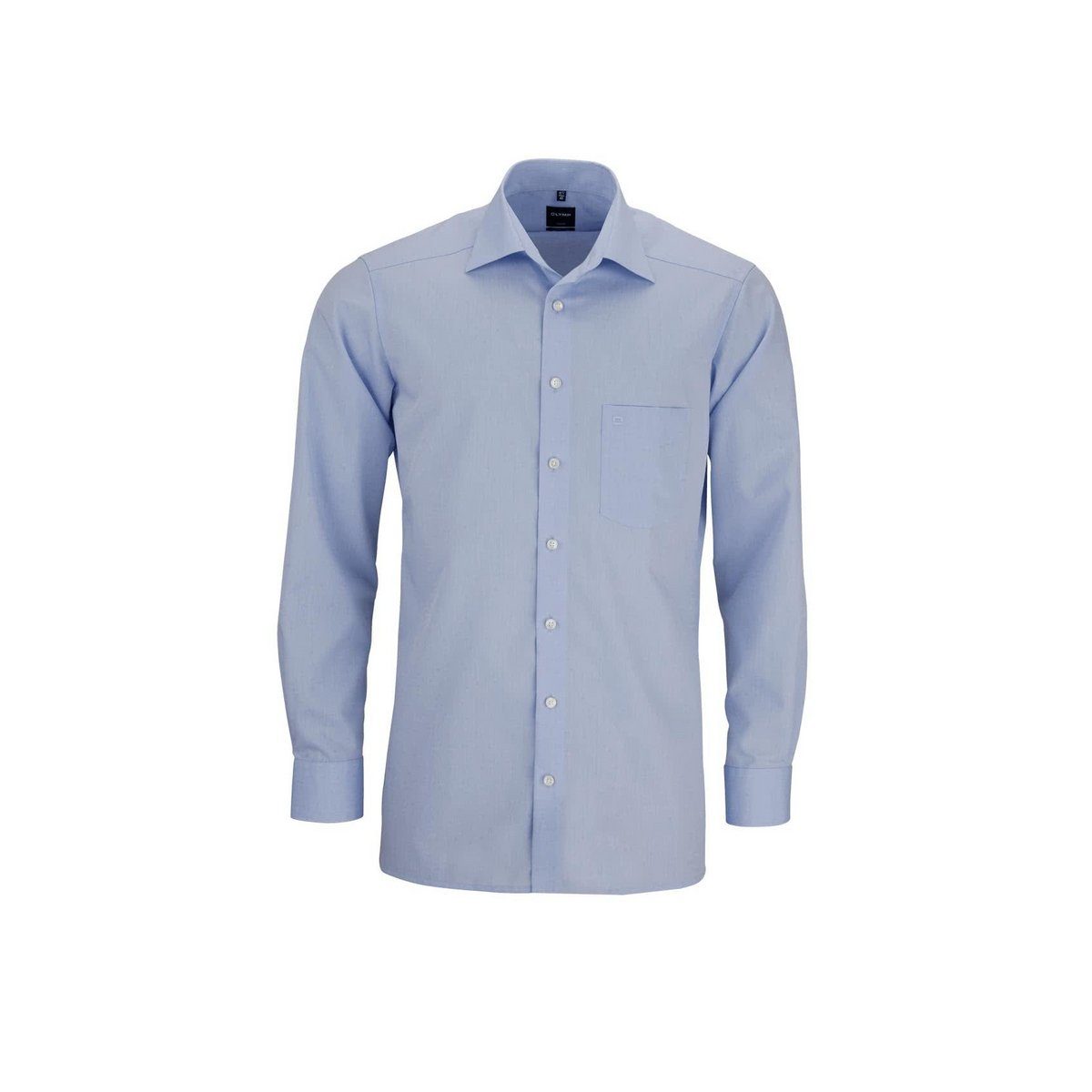 OLYMP Businesshemd blau comfort fit (1-tlg., keine Angabe) bleu