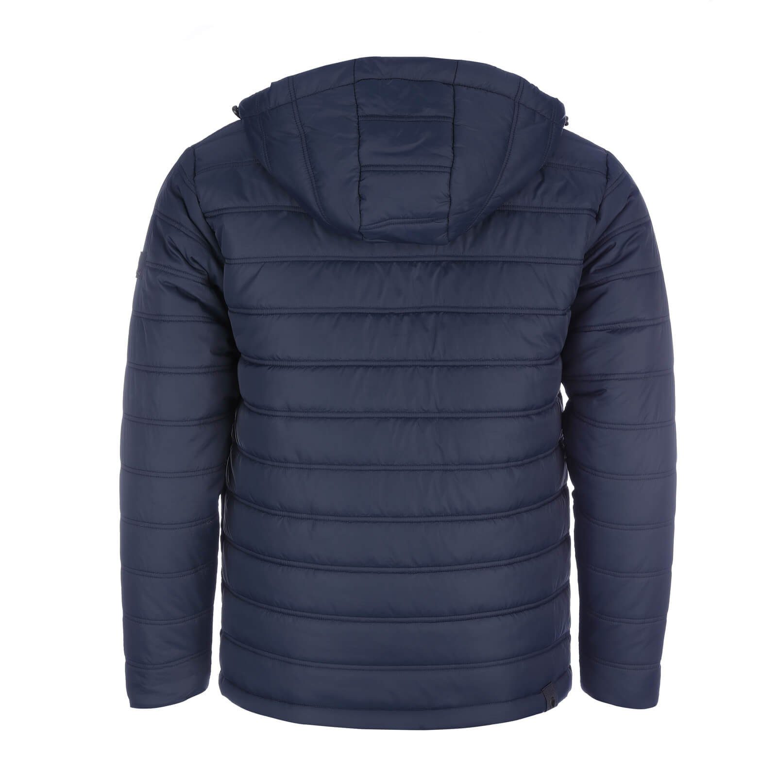 Dry Fashion Steppjacke Herren Jacke Stade - Gesteppte Outdoorjacke mit abnehmbarer Kapuze Atmungsaktiv, Wind- & wasserabweisend, 2-Wege-Reißverschluss, Taschen