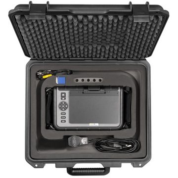 PCE Instruments Inspektionskamera Endoskopkamera 2-Wege Kopf Inspektionskamera (Inkl. Koffer, 3 m Endoskopkabel mit 2 Wege-Kamerakopf)