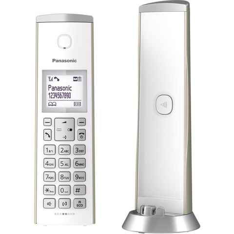 Panasonic KX-TGK220 Schnurloses DECT-Telefon (Mobilteile: 1, 4 Wege Navigationstaste)