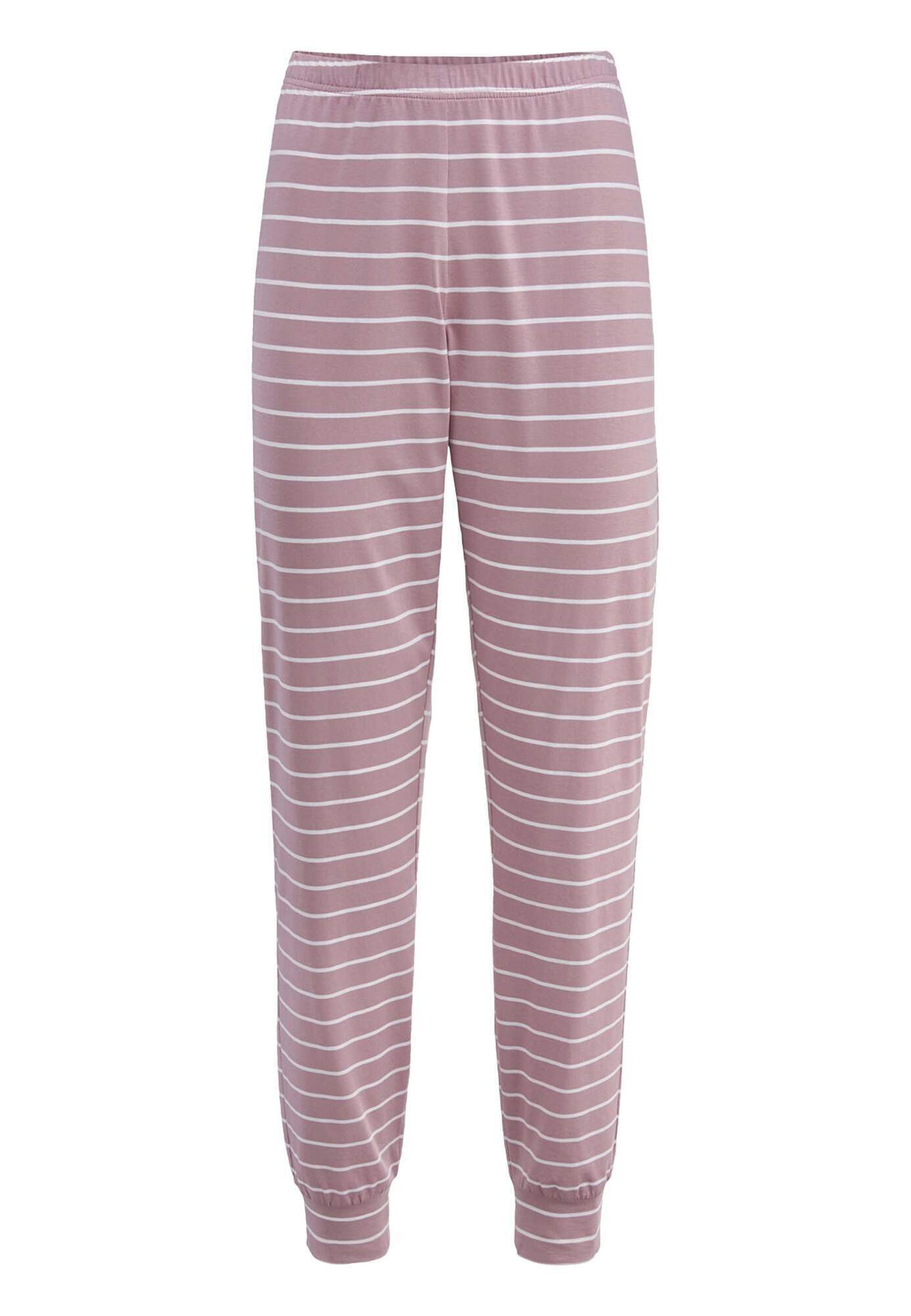 Hessnatur Pyjamahose Slim aus reiner Bio-Baumwolle (1-tlg) günstig online kaufen