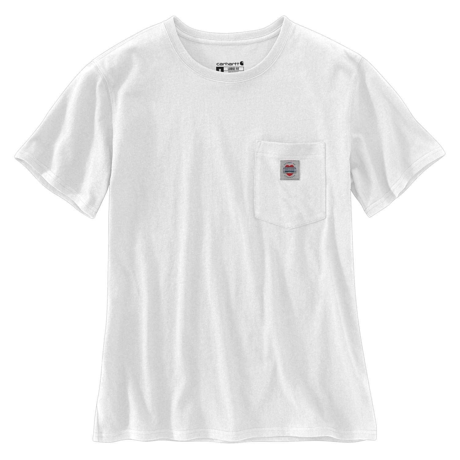 Limited Carhartt Loose T-Shirt Carhartt Edition, Friends Fit of Weiß