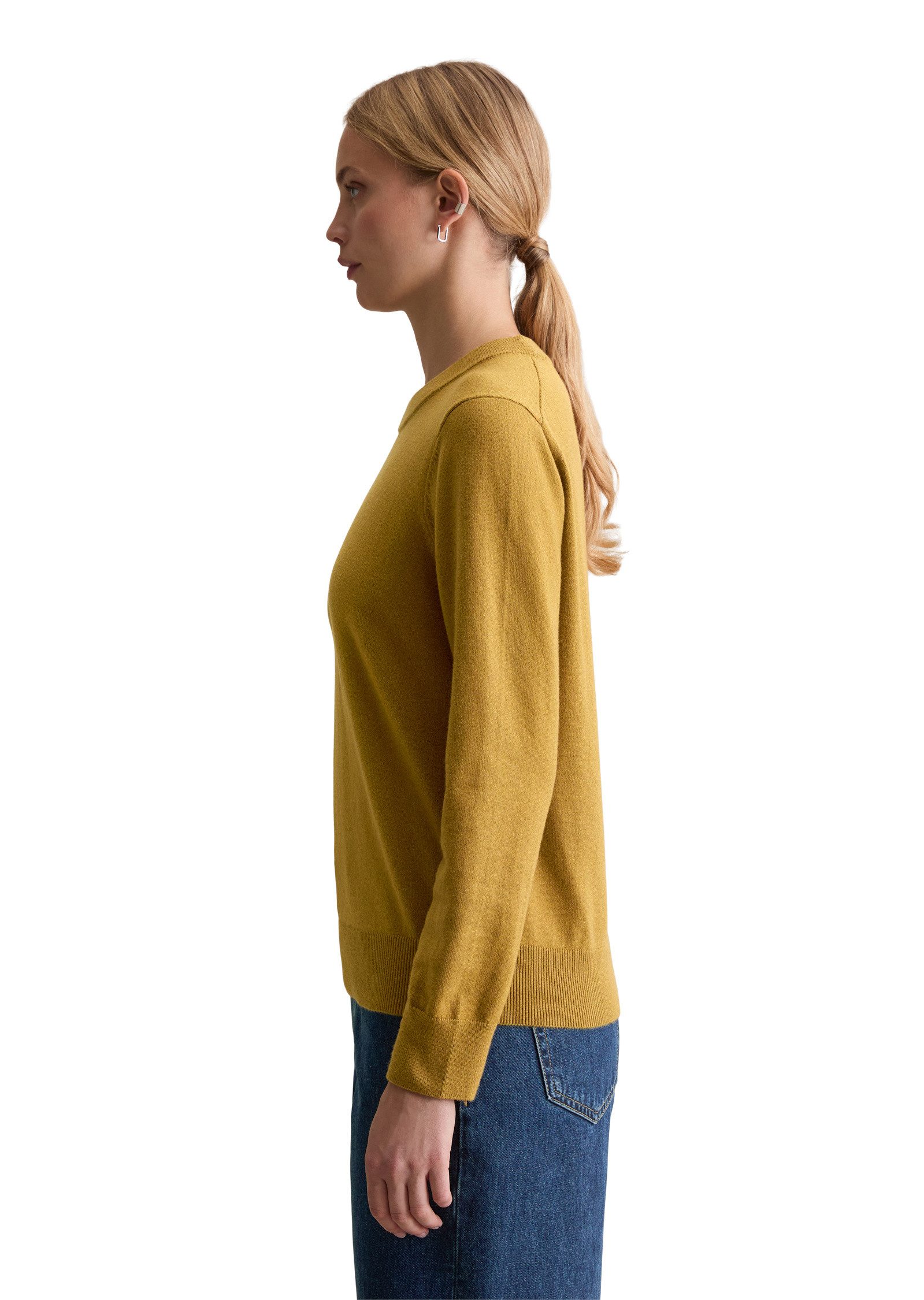 Marc O'Polo DENIM Strickpullover aus Soft Cotton Stretch