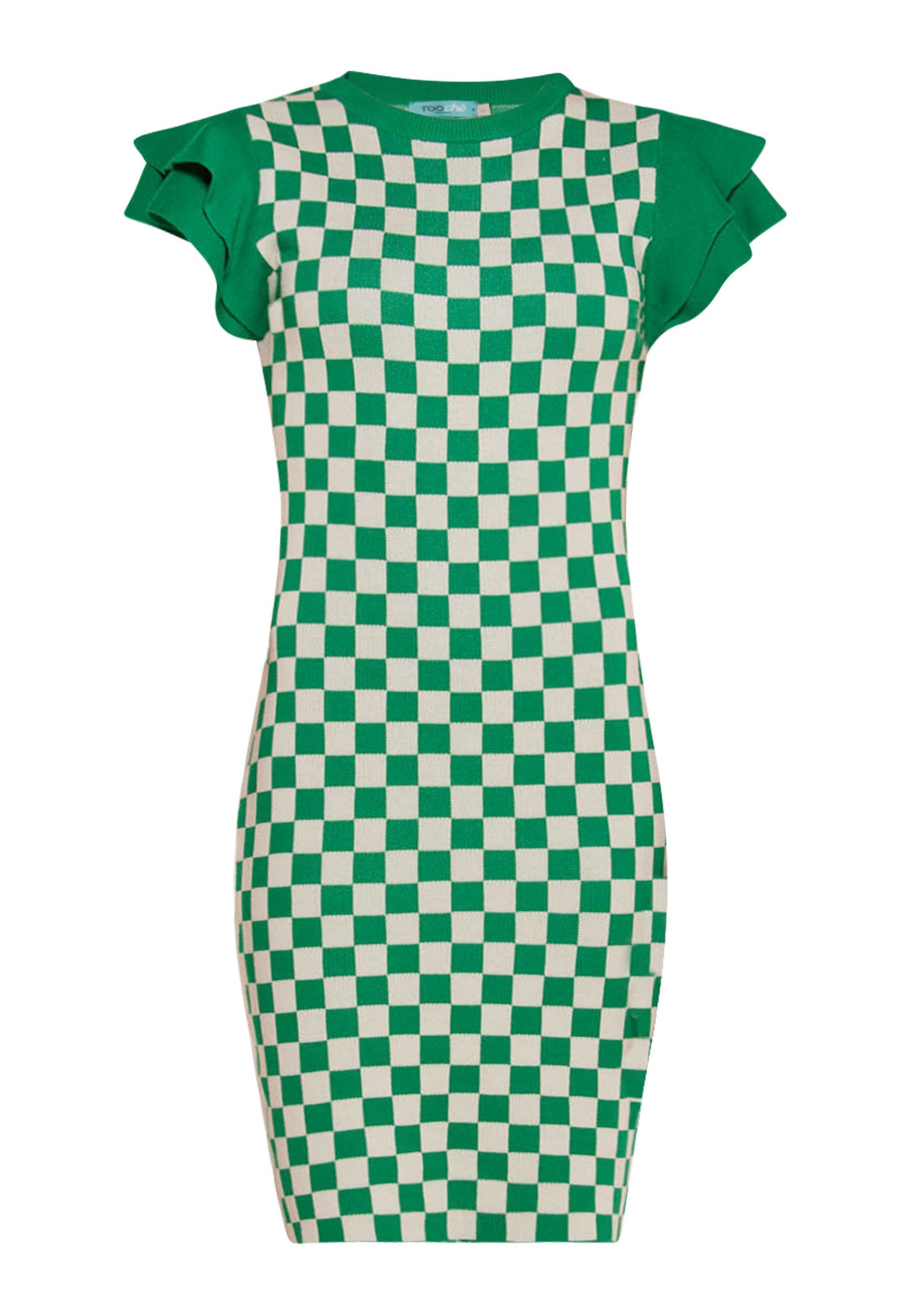 atmungsaktiv Etuikleid Tooche GREEN Chess