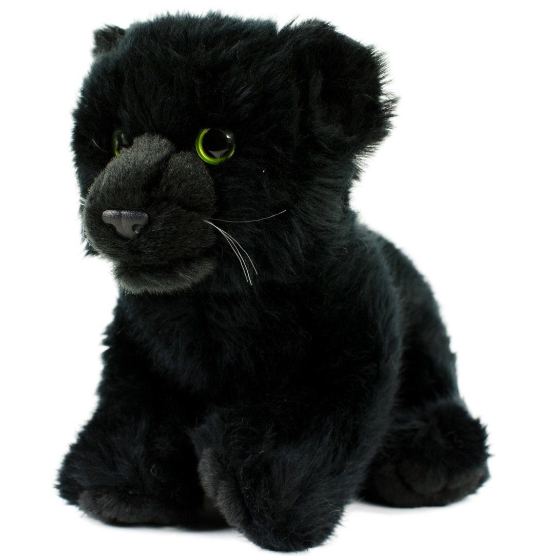 Teddys Rothenburg Kuscheltier Panther schwarz 32 cm Plüschpanther