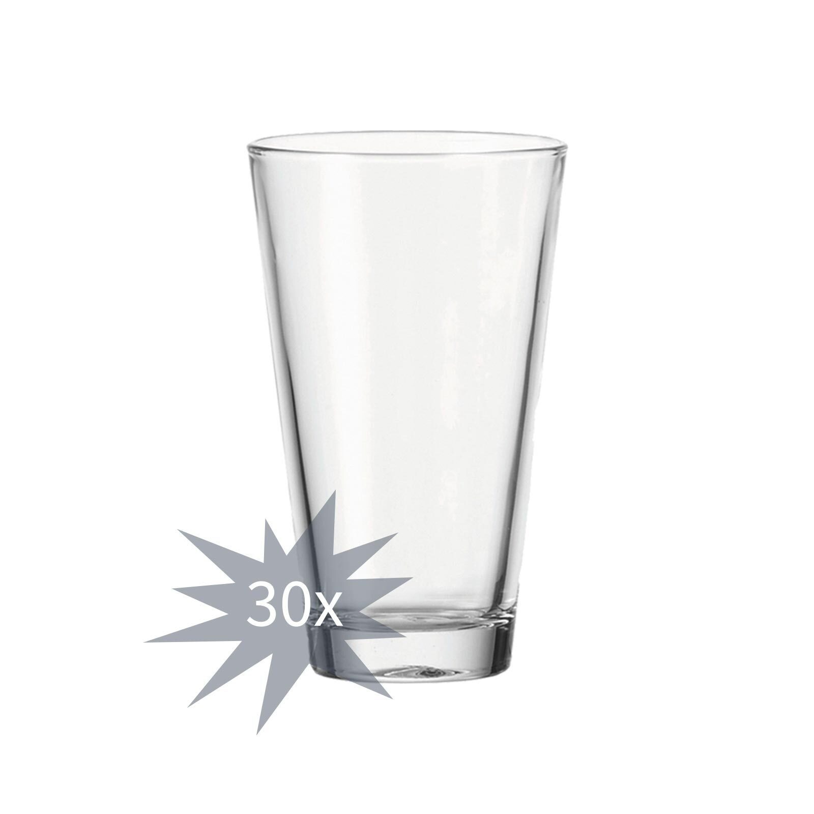 Trinkgläser ml LEONARDO Glas 200 CIAO Glas Set, 30er