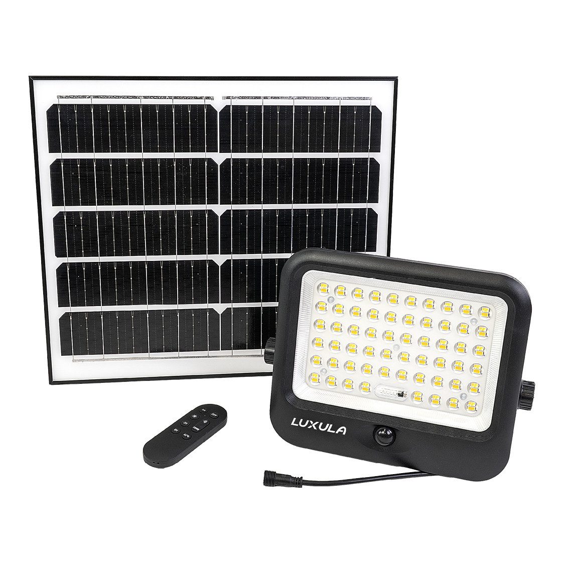 LUXULA LED Solarleuchte LUXULA LED Solar-Fluter 1600 lm, Farbwechsler