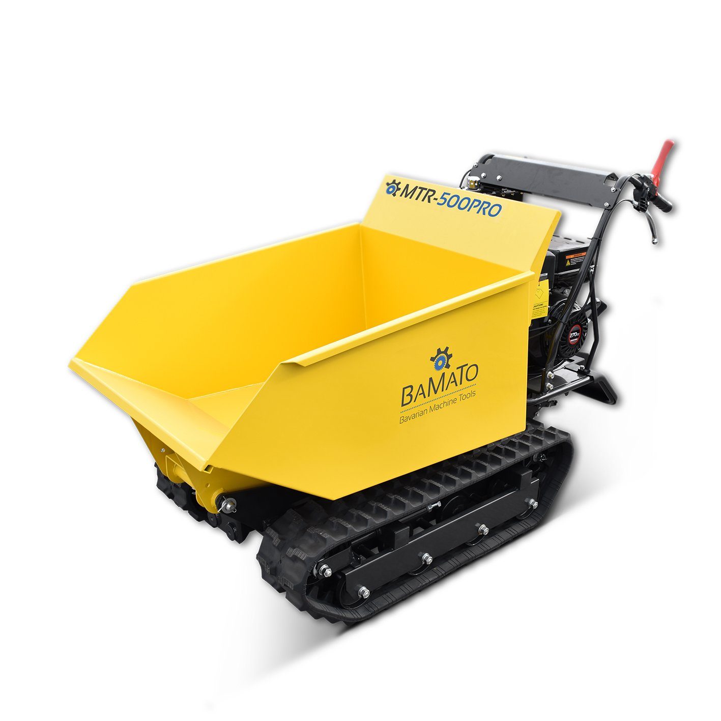 BAMATO Motorschubkarre MTR-500PRO, 215 l, 1-tlg., Minidumper, Raupendumper, Dumper
