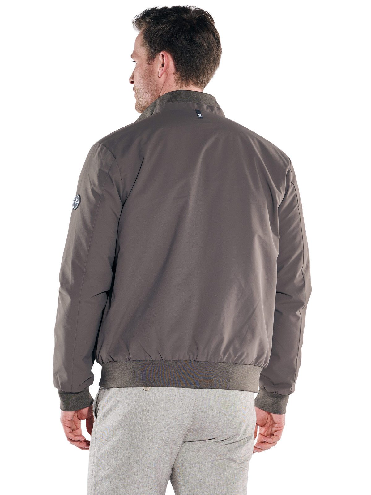 ENGBERS GERMANY Steppjacke Herren Wasserfeste Blouson-Jacke, Khaki