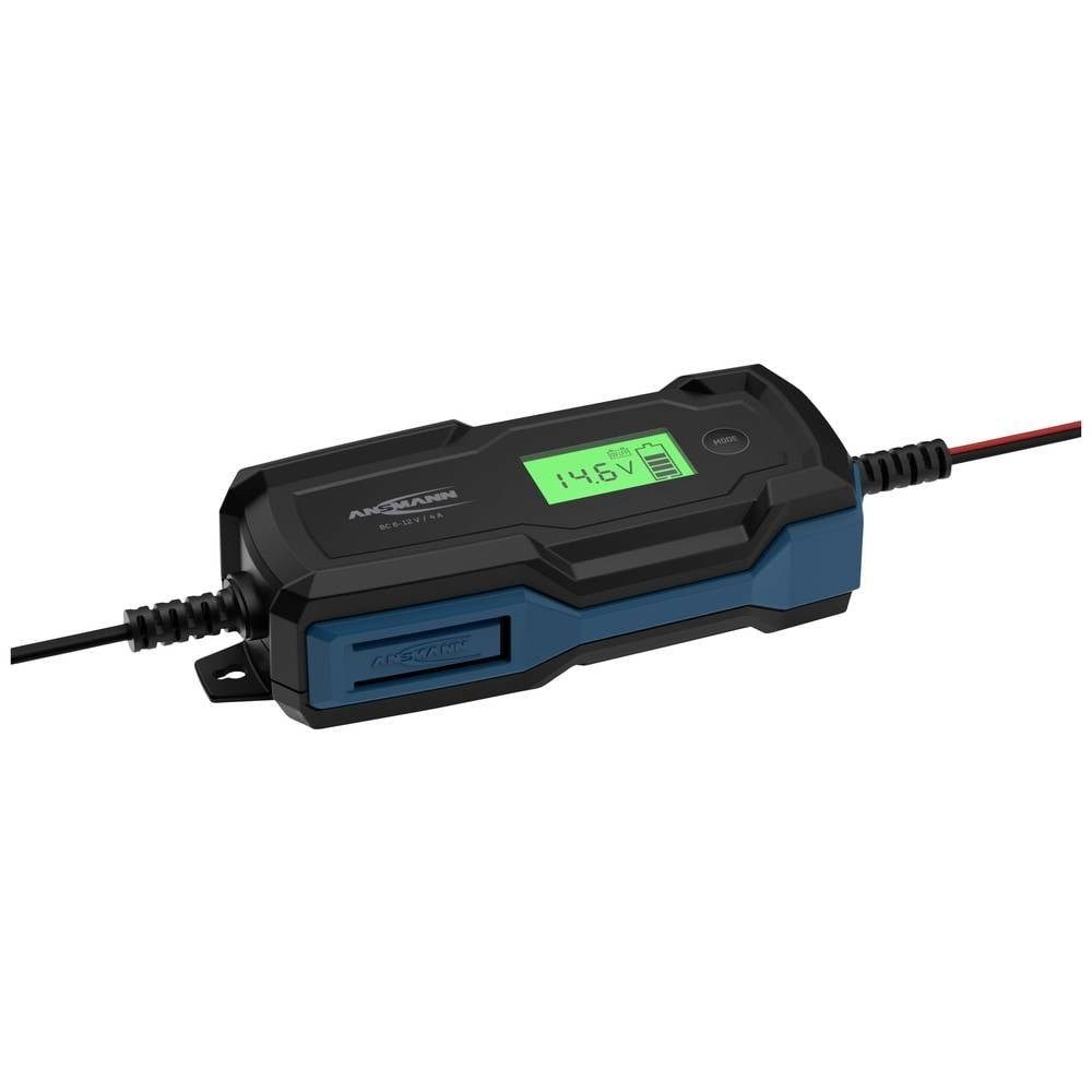 ANSMANN AG Car Charger 1001-0144 Car Battery Charger (Charging monitoring, power supply function, various charging programs)